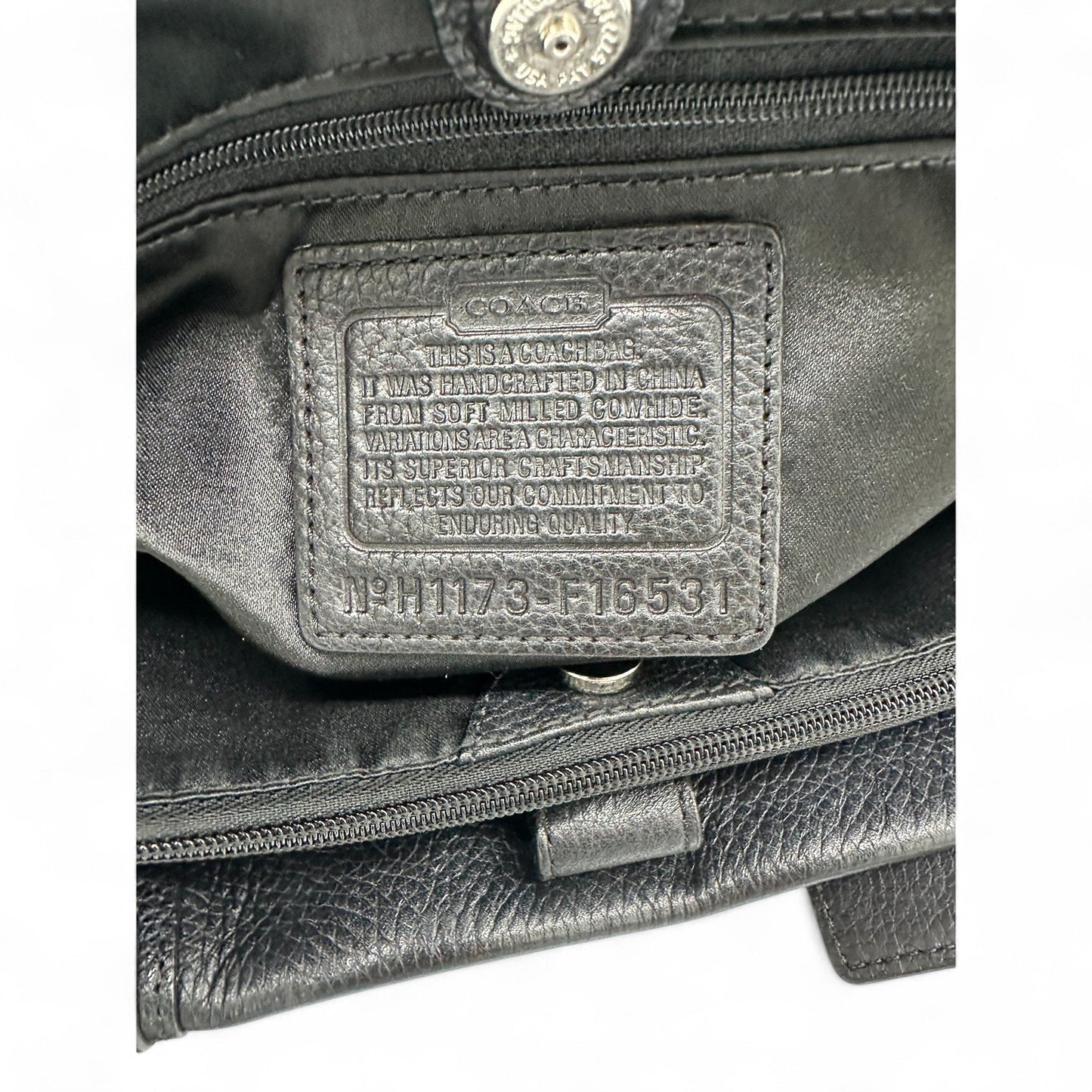 Vintage Coach F16531 Penelope Carryall Shoulder Bag - Thanks it's Vintage