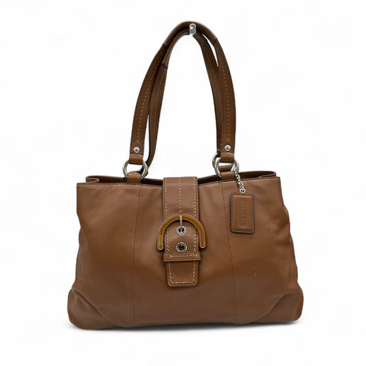 Vintage Coach F17090 Brown Leather Soho Buckle Shoulder Bag - Thanks it's Vintage