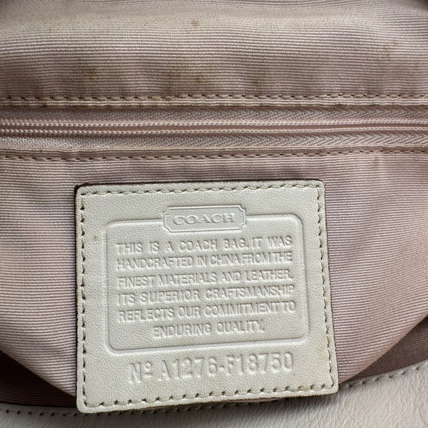 Vintage Coach F18750 Soho Tote Shoulder Bag - Thanks it's Vintage
