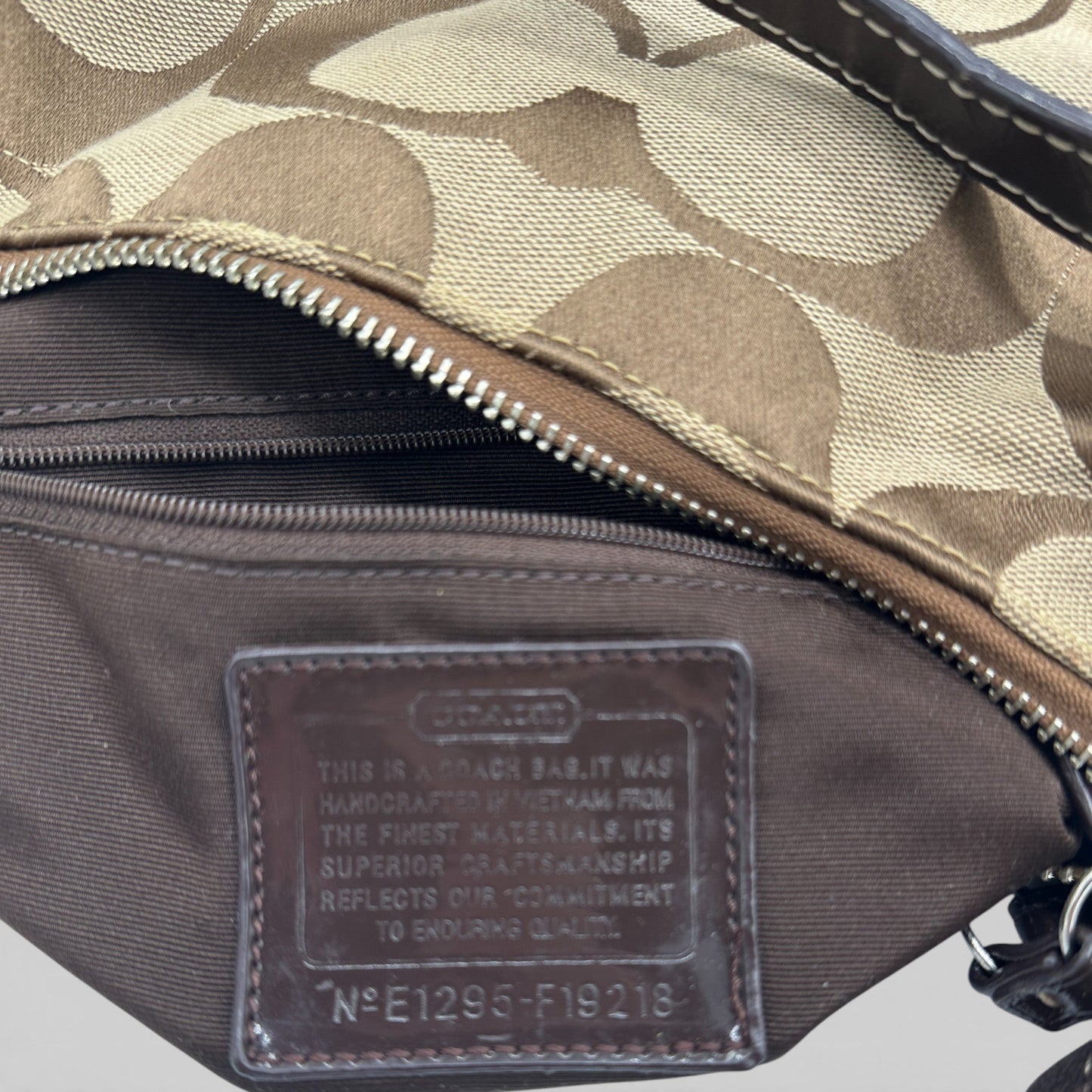 Vintage Coach F19218 Shoulder Bag - Thanks it's Vintage