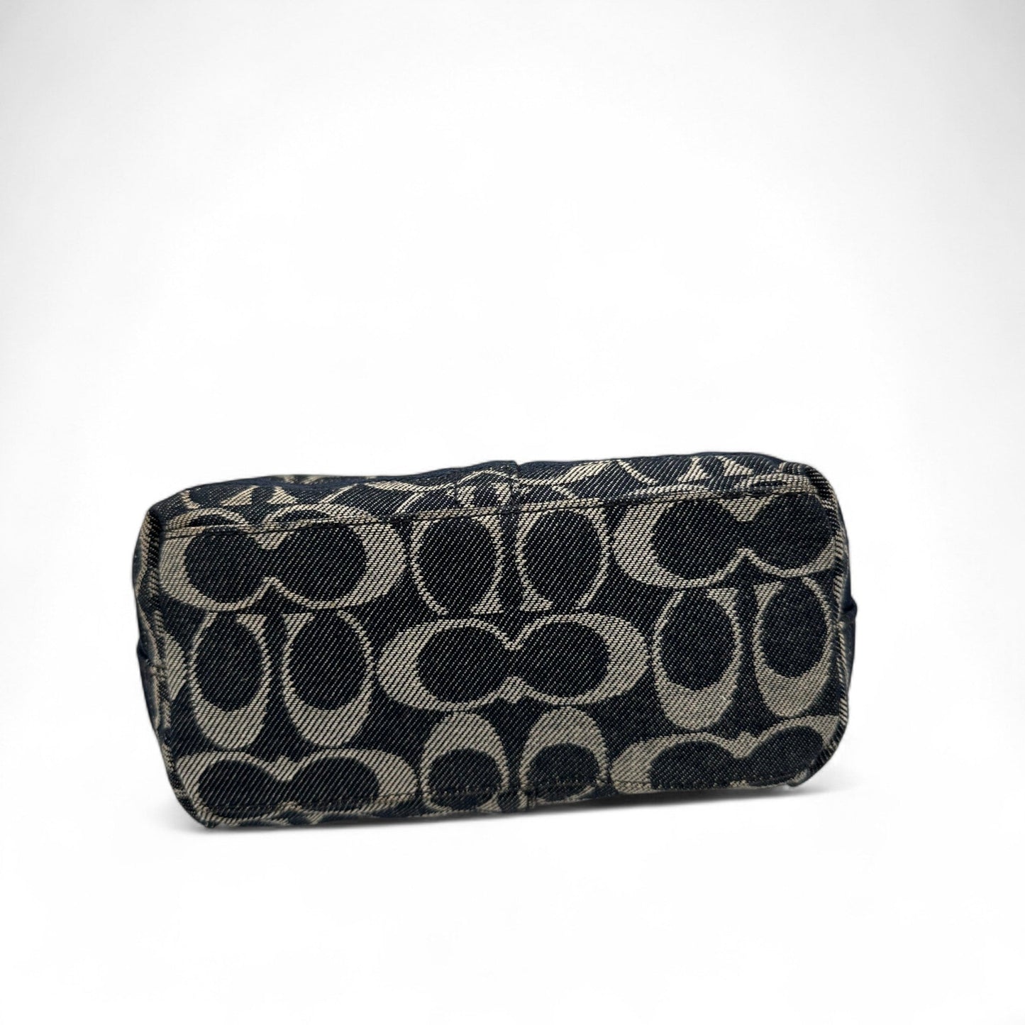 Vintage Coach F40757 Denim Monogram Mini Shoulder Bag - Thanks it's Vintage