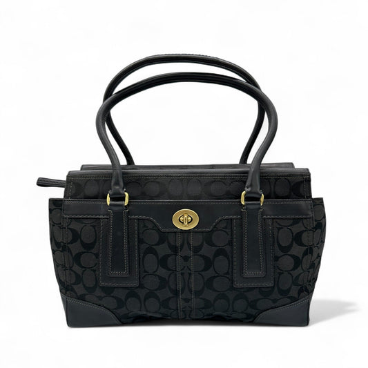 Vintage Coach Hampton Carryall 11063 Turnlock Handbag - Thanks it's Vintage