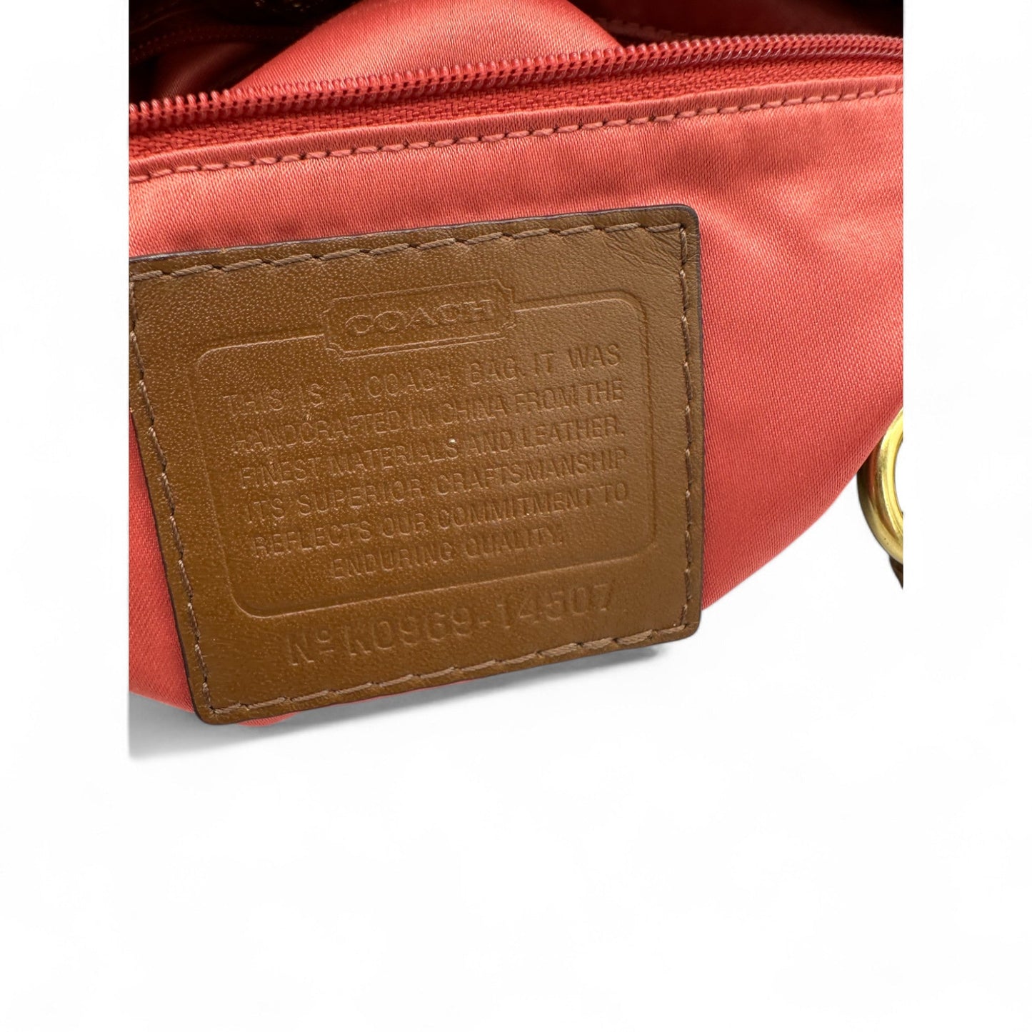 Vintage Coach Peyton 14507 Tote Shoulder Bag - Thanks it's Vintage