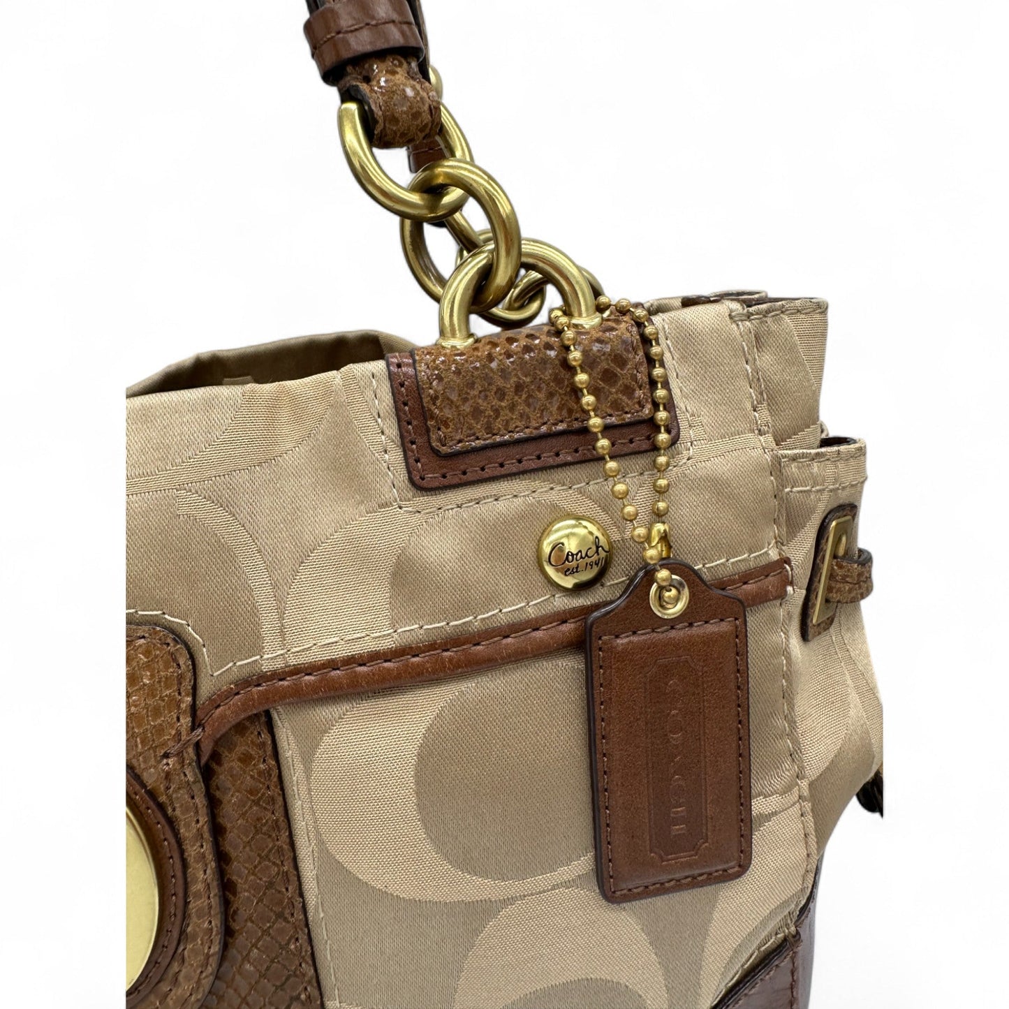 Vintage Coach Peyton 14507 Tote Shoulder Bag - Thanks it's Vintage