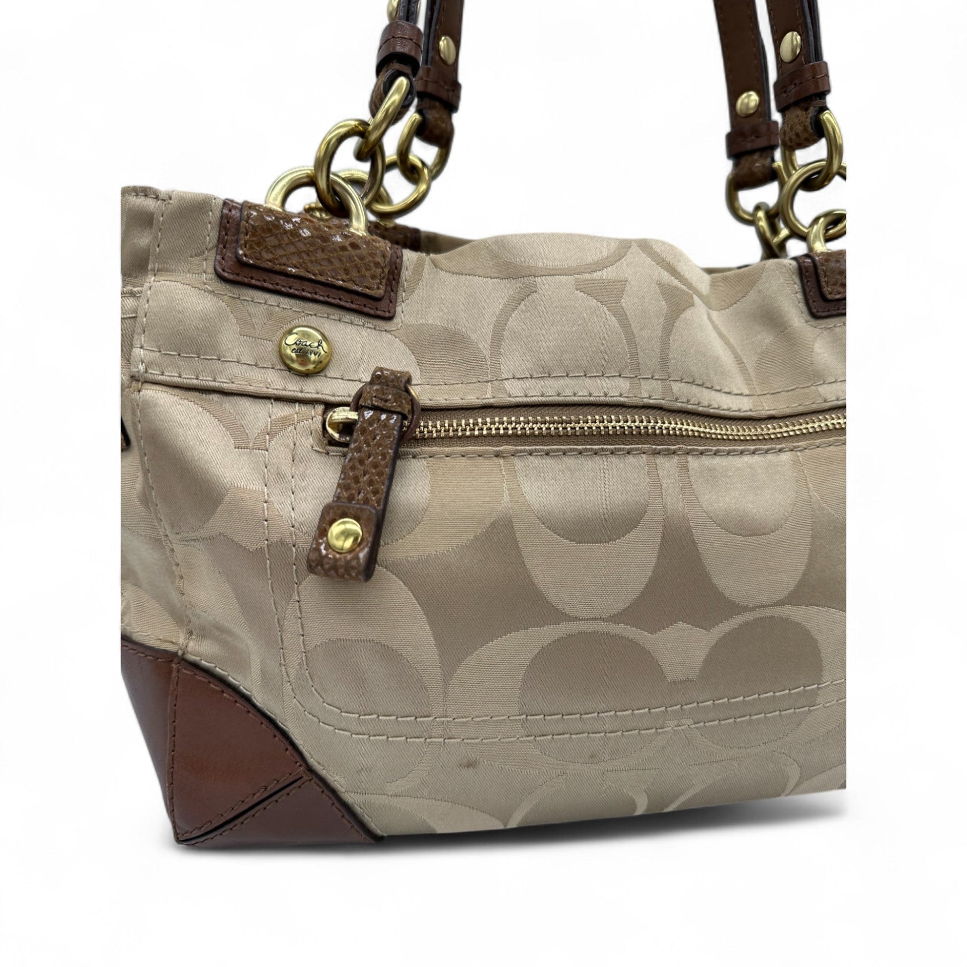 Vintage Coach Peyton 14507 Tote Shoulder Bag - Thanks it's Vintage