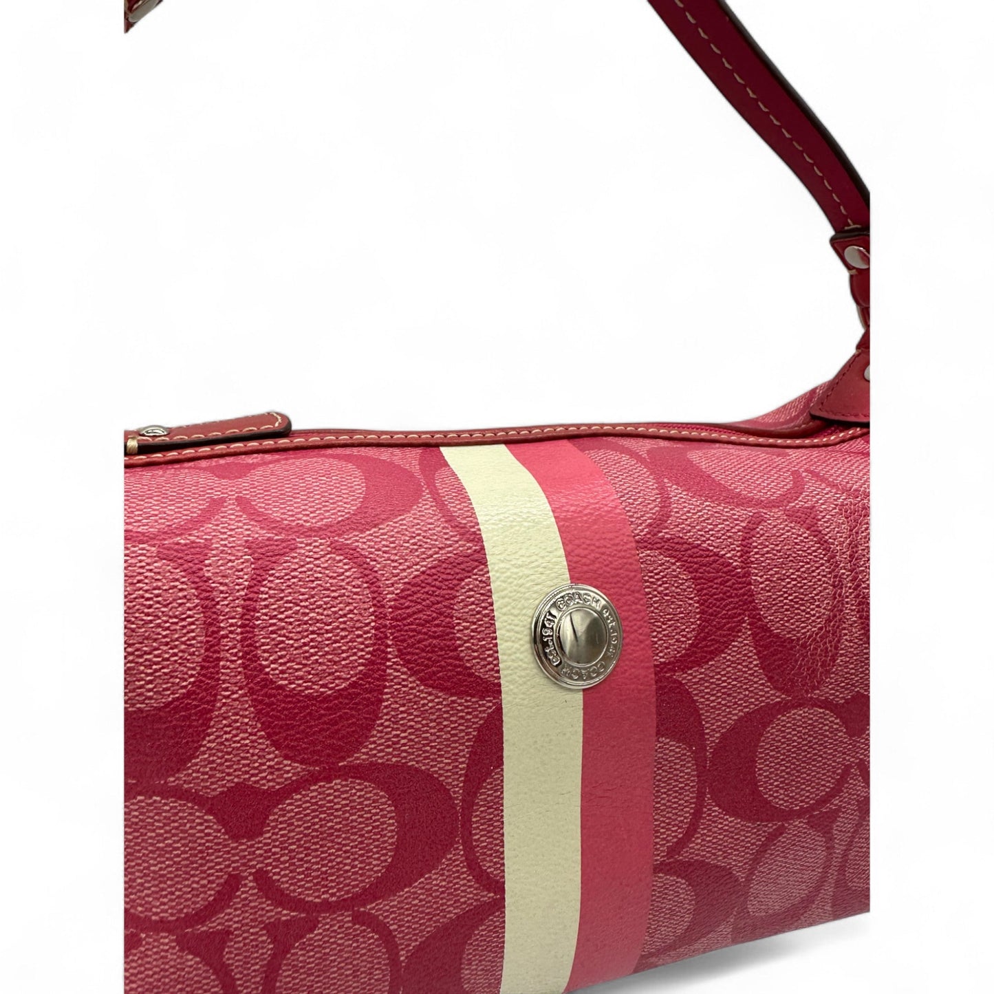 Vintage Coach Pink Monogram Shoulder Bag - Thanks it's Vintage