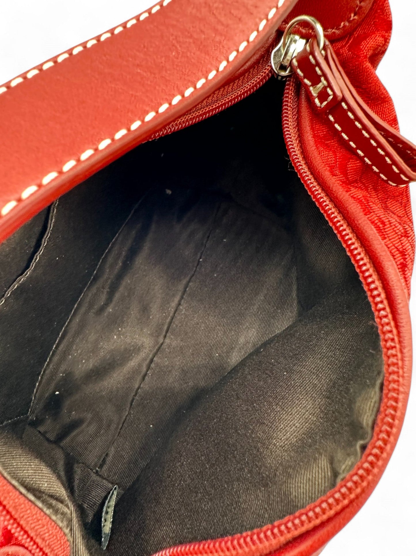 Vintage Coach Red Monogram Mini Shoulder Bag - Thanks it's Vintage