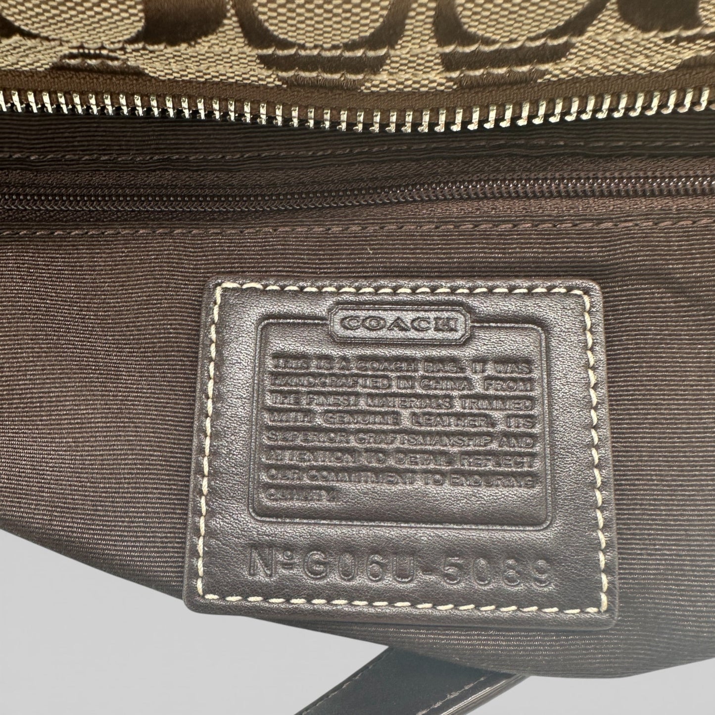 Vintage Coach Soho 5089 Shoulder Bag - Thanks it's Vintage