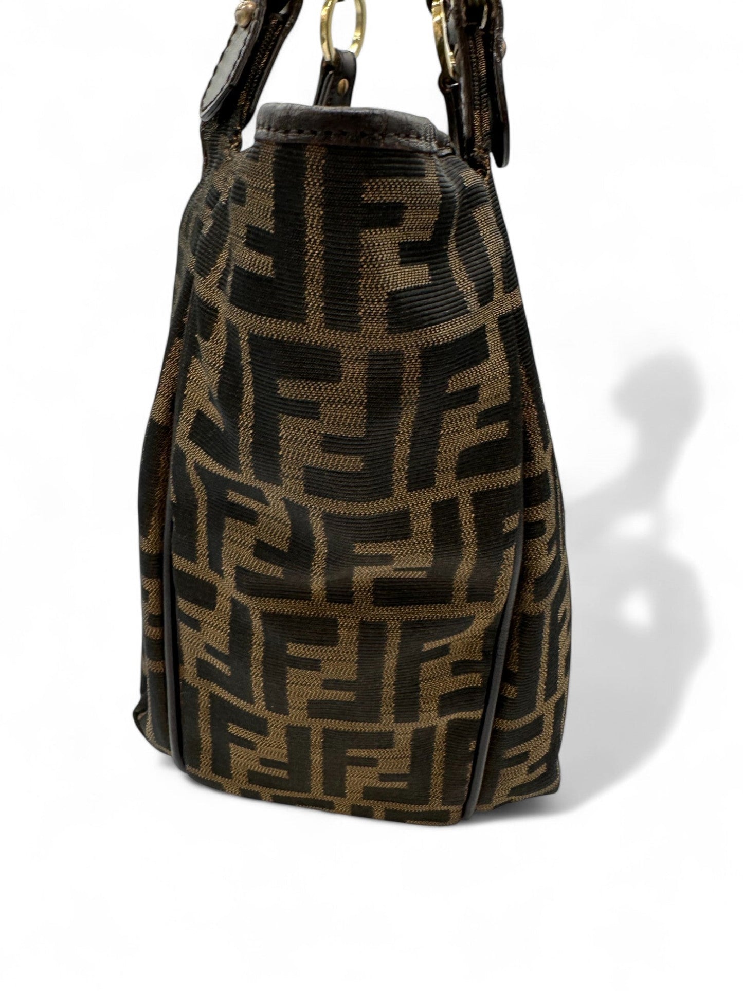 Vintage Fendi Chef Tote Zucca Monogram Shoulder Bag - Thanks it's Vintage