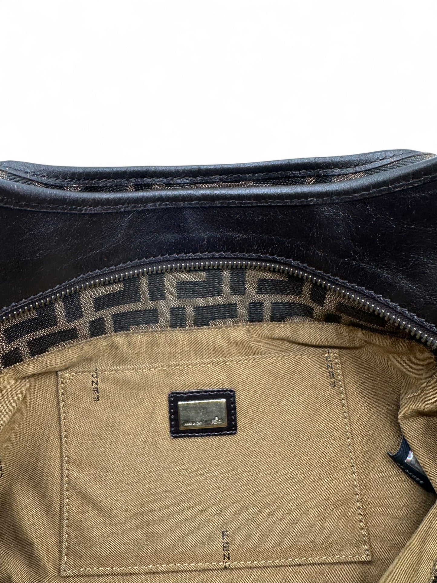 Vintage Fendi Chef Tote Zucca Monogram Shoulder Bag - Thanks it's Vintage