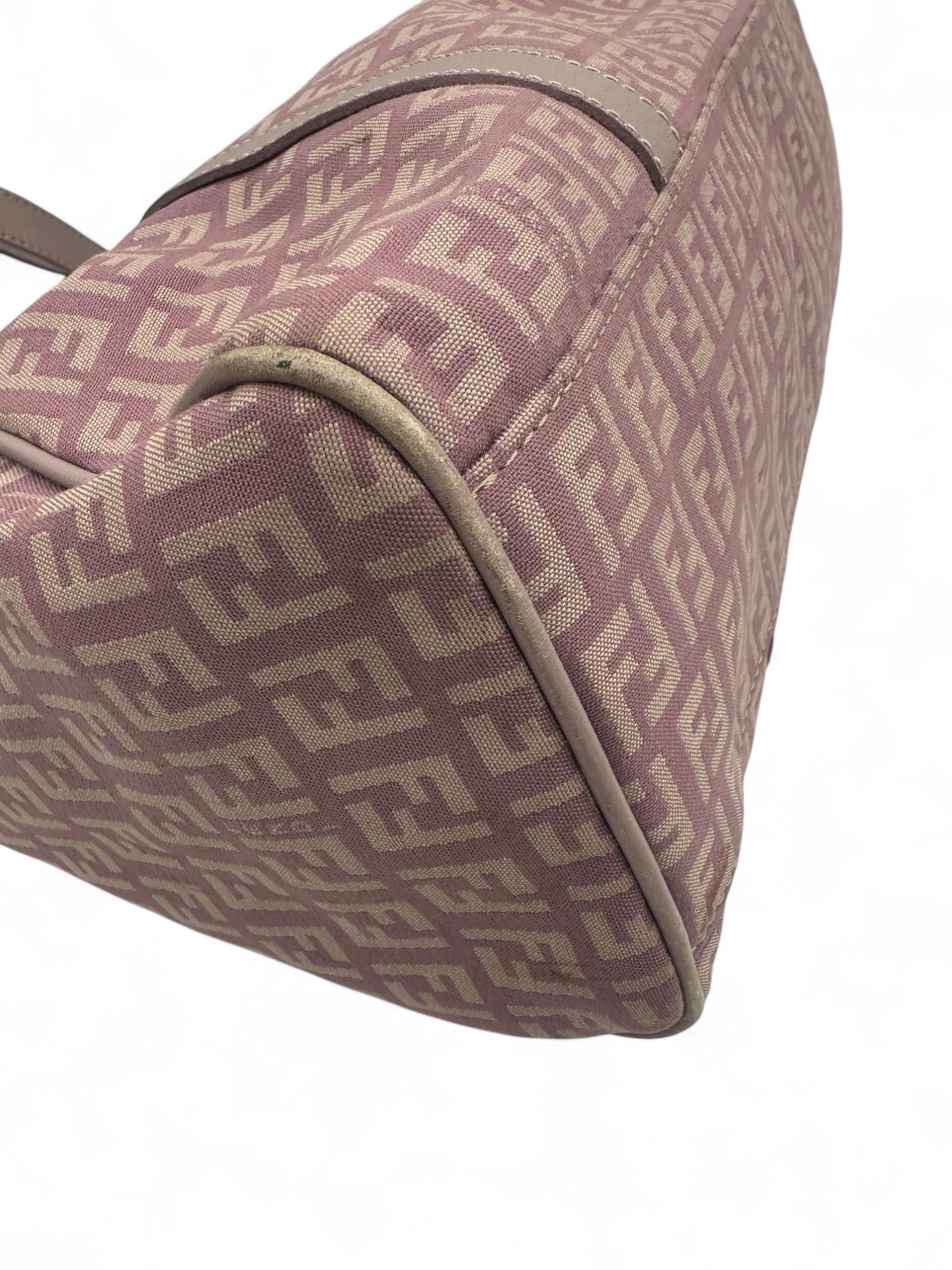 Vintage Fendi Lilac Fendi Zucchino Tote Shoulder Bag - Thanks it's Vintage