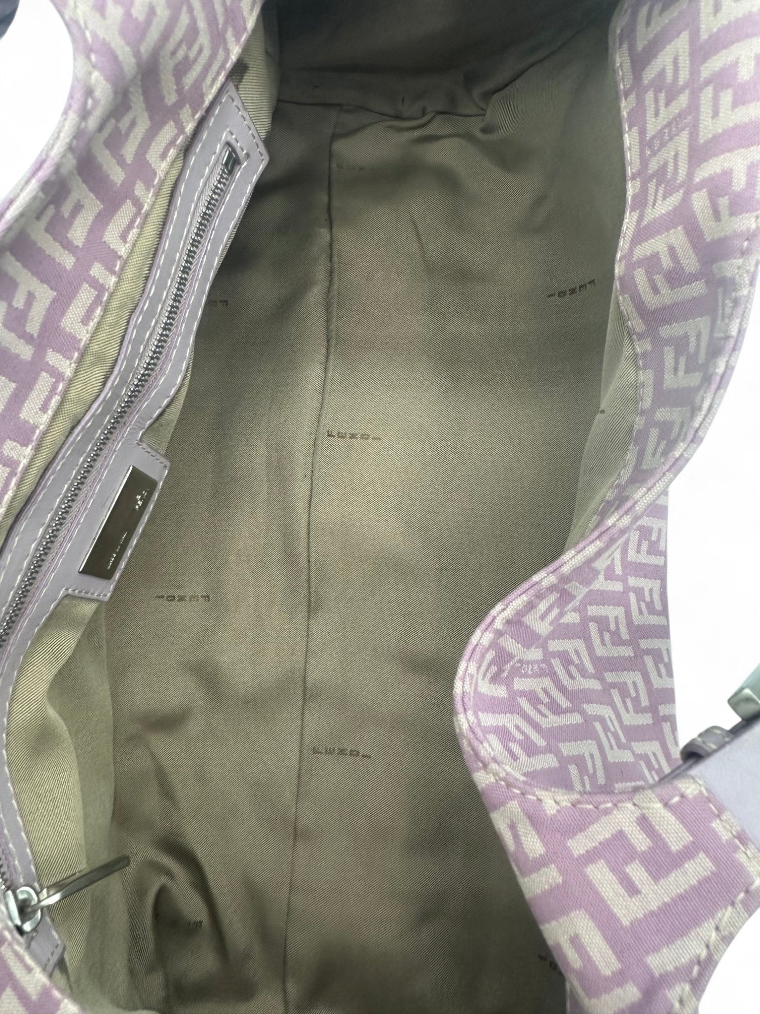 Vintage Fendi Lilac Fendi Zucchino Tote Shoulder Bag - Thanks it's Vintage