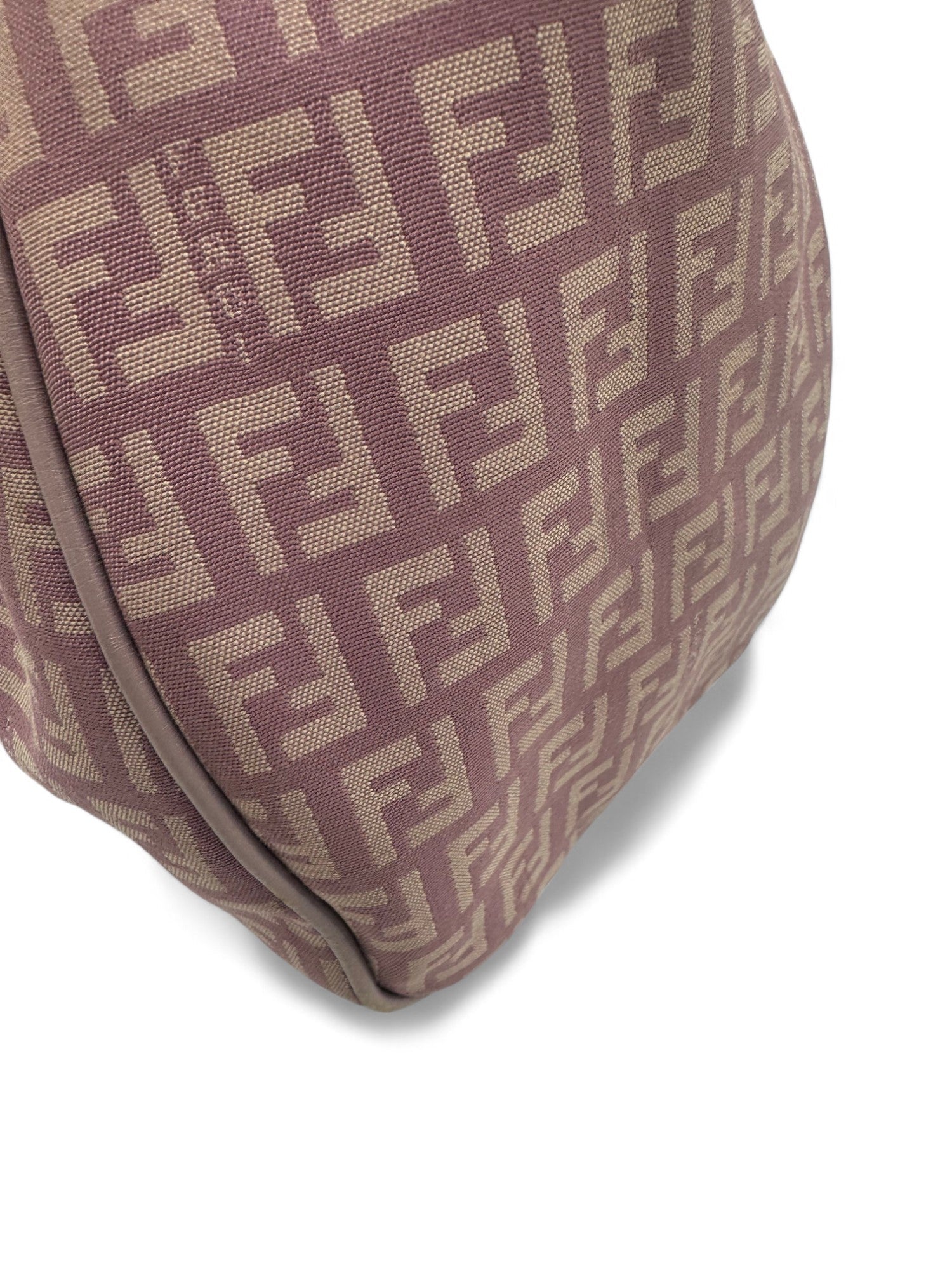 Vintage Fendi Lilac Fendi Zucchino Tote Shoulder Bag - Thanks it's Vintage