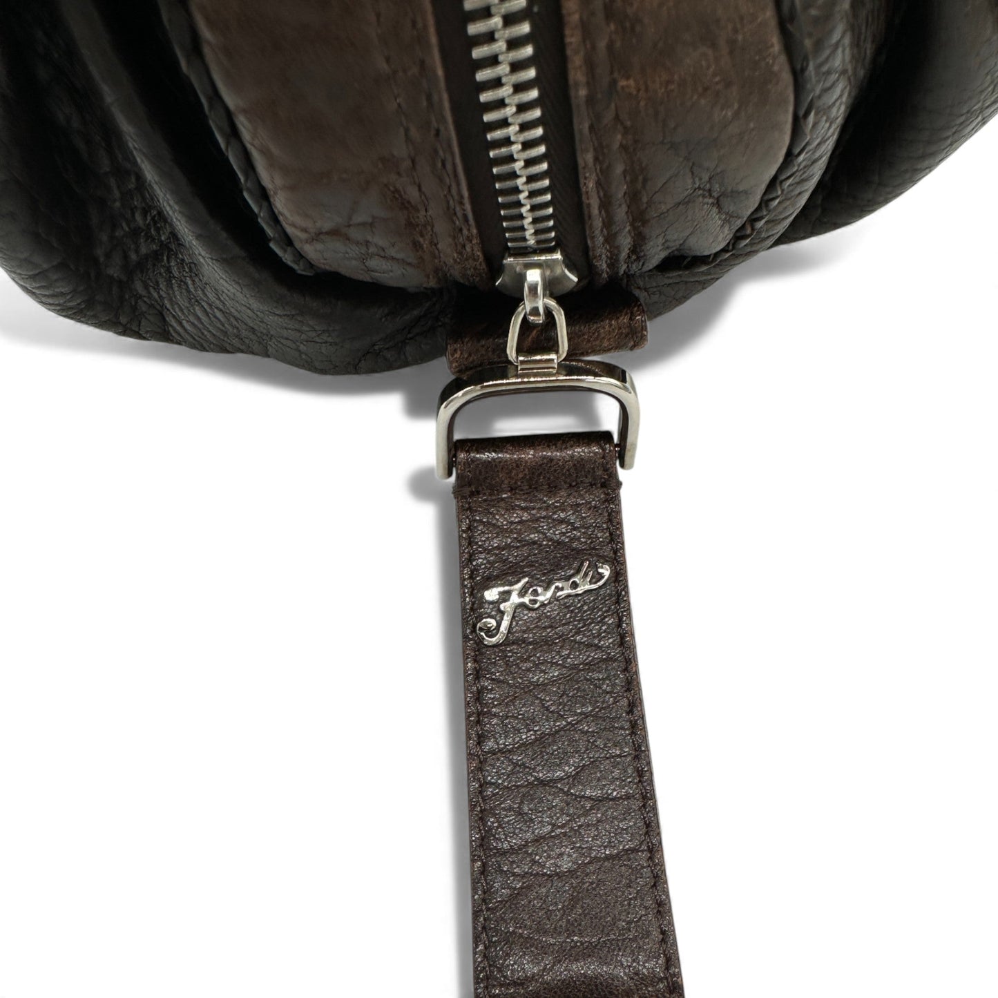 Vintage Fendi Spy Bag in Brown Leather - Thanks it's Vintage