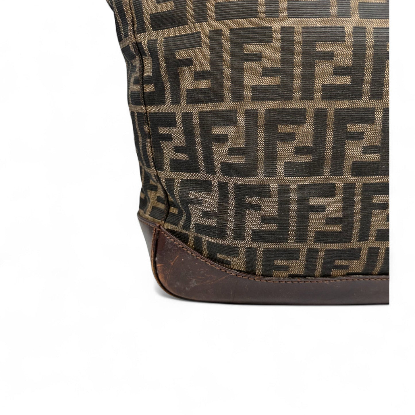 Vintage Fendi Zucca Canvas Tote Bag - Thanks it's Vintage