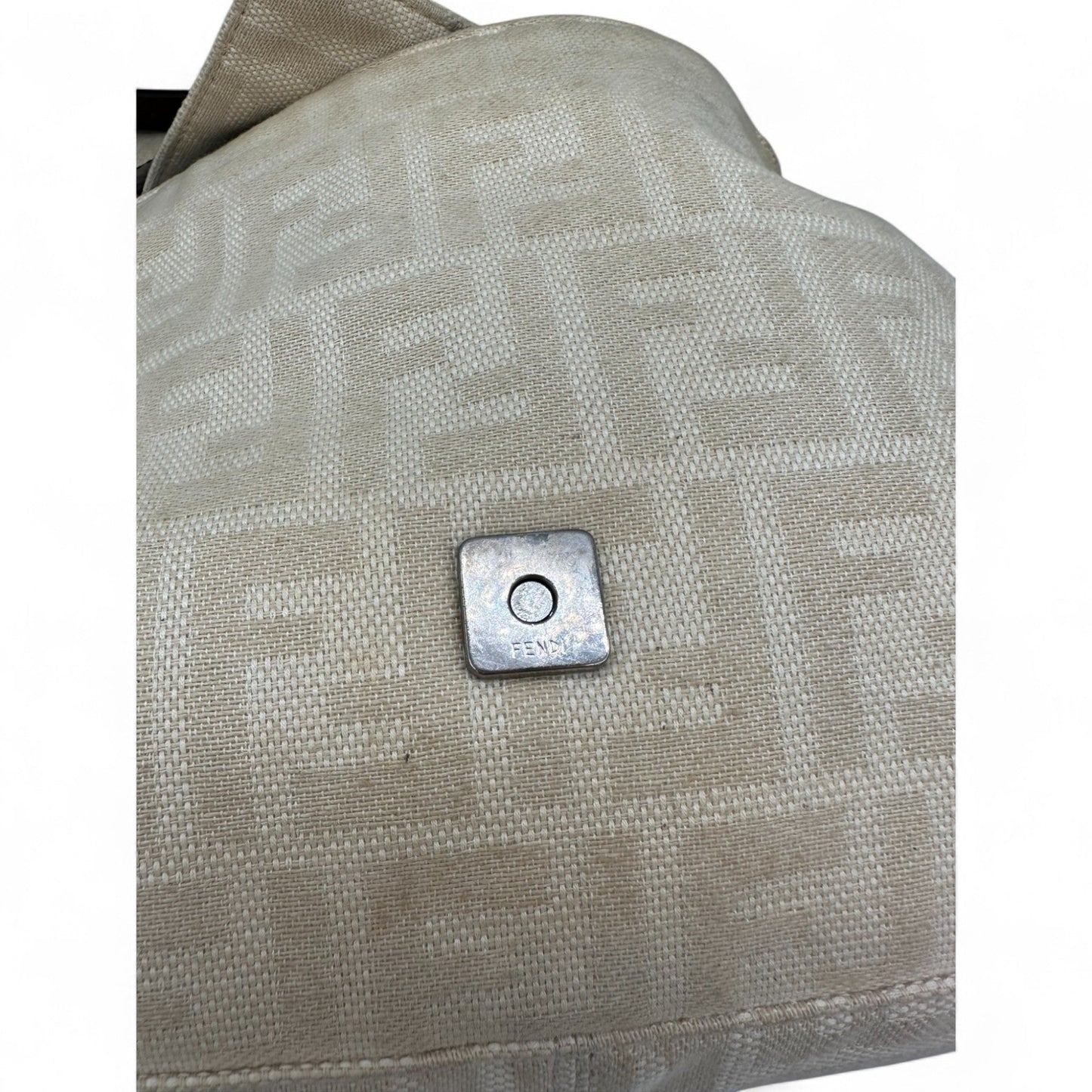 Vintage Fendi Zucca Mamma Bucket Shoulder Bag - Thanks it's Vintage