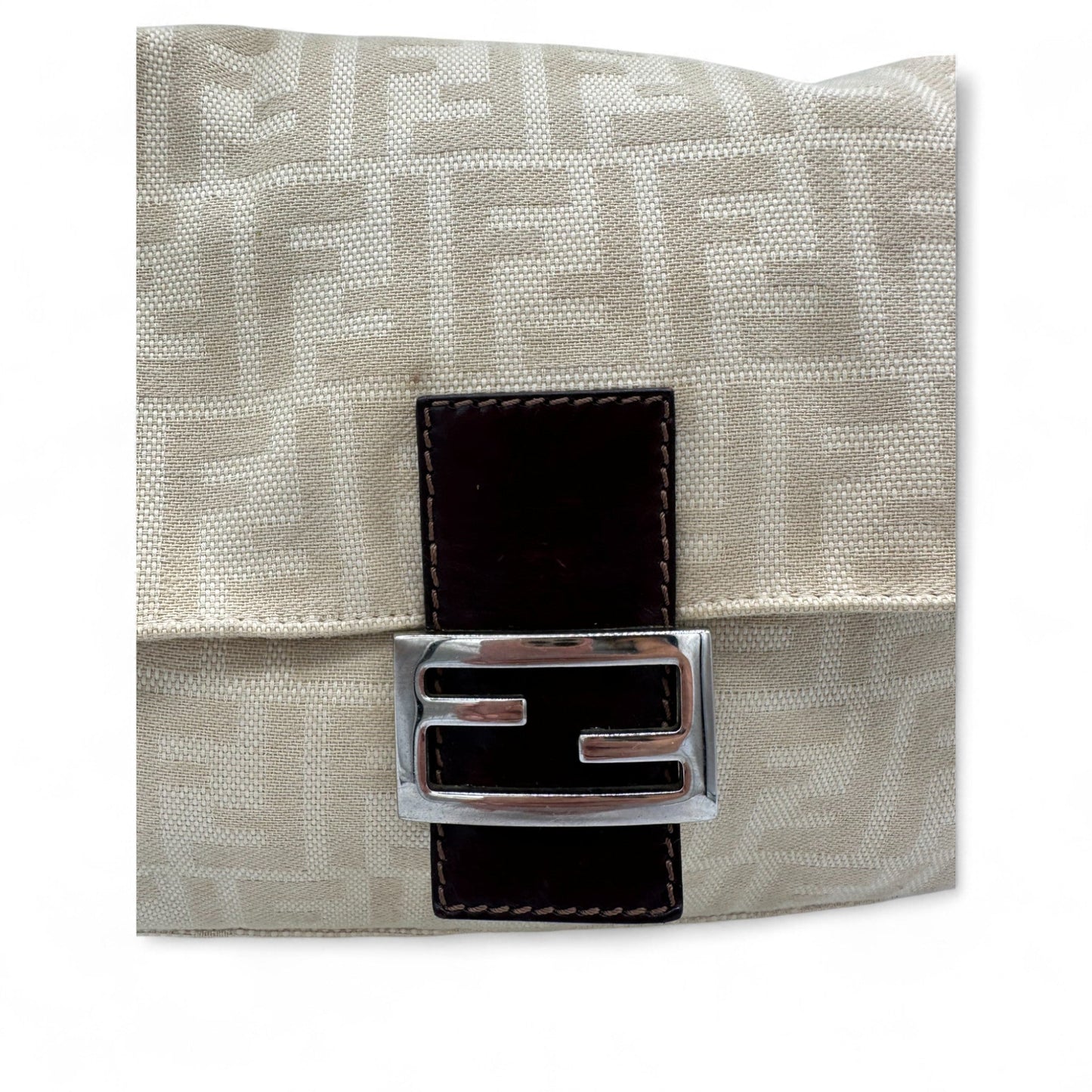 Vintage Fendi Zucca Mamma Bucket Shoulder Bag - Thanks it's Vintage