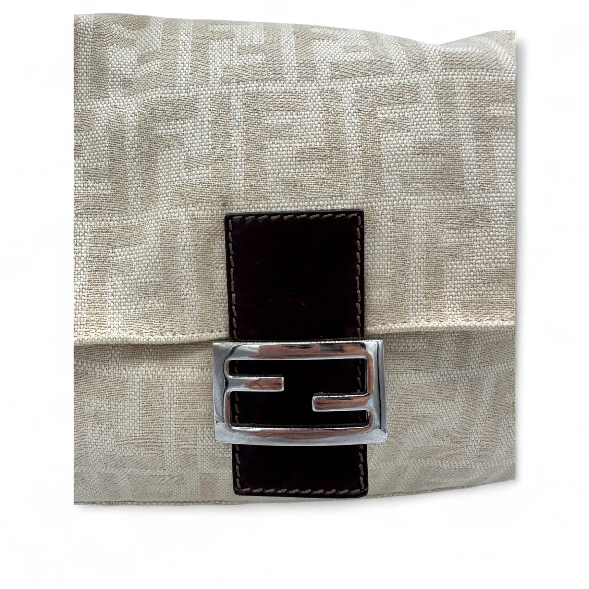 Vintage Fendi Zucca Mamma Bucket Shoulder Bag - Thanks it's Vintage