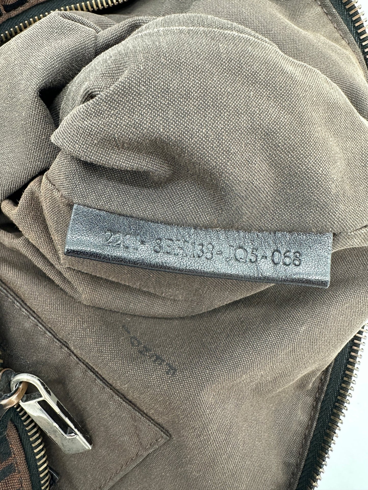 Vintage Fendi Zucchino Canvas Tote Handbag - Thanks it's Vintage