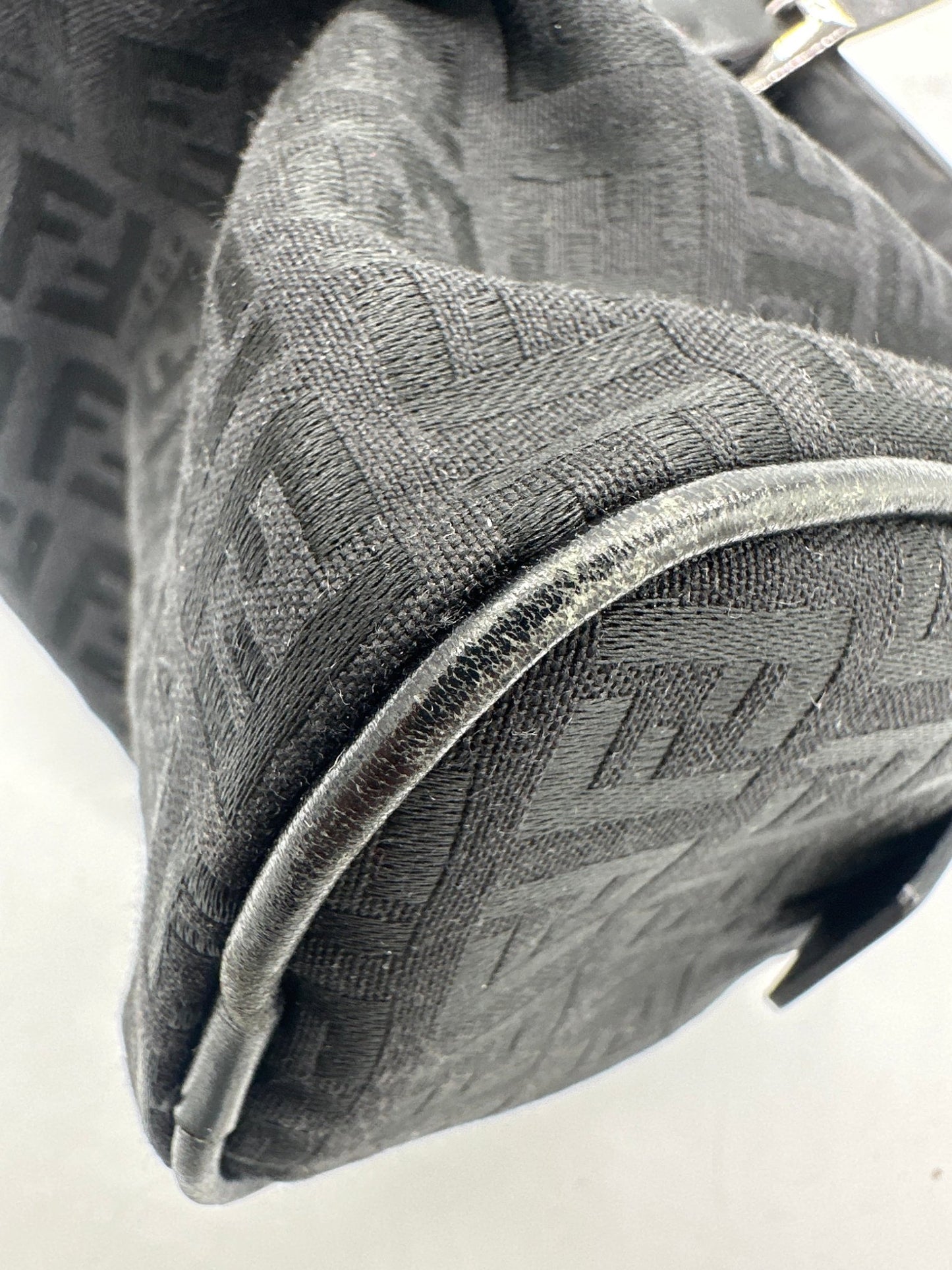 Vintage Fendi Zucchino East West Boston Bag - Thanks it's Vintage