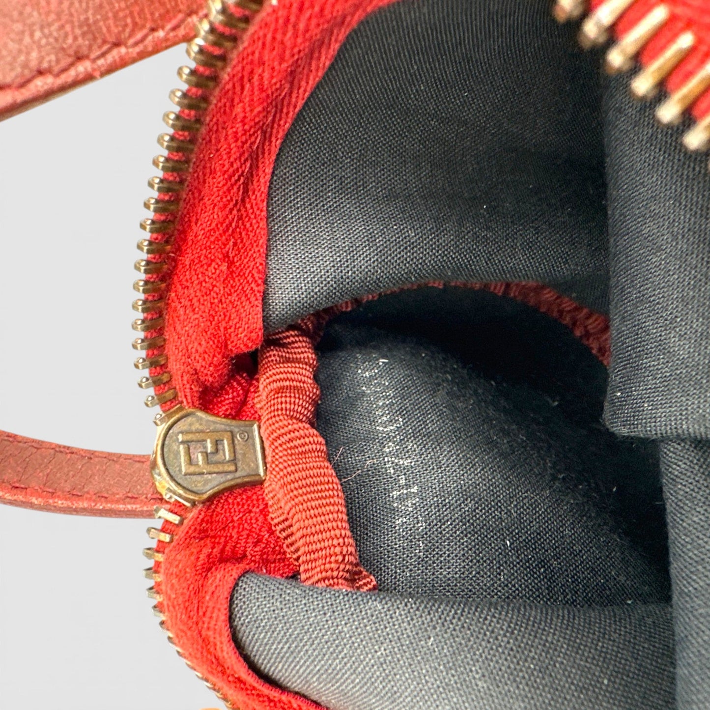 Vintage Fendi Zucchino Mini Barrel Handbag - Thanks it's Vintage