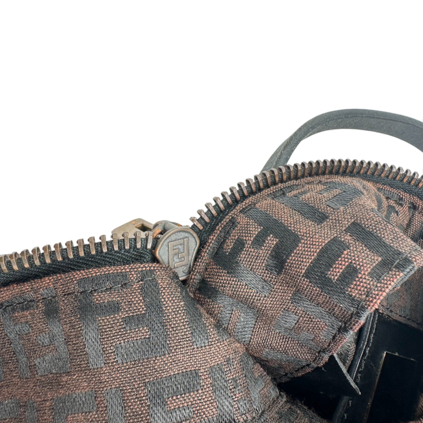 Vintage Fendi Zucchino Monogram Tote Shoulder Bag - Thanks it's Vintage