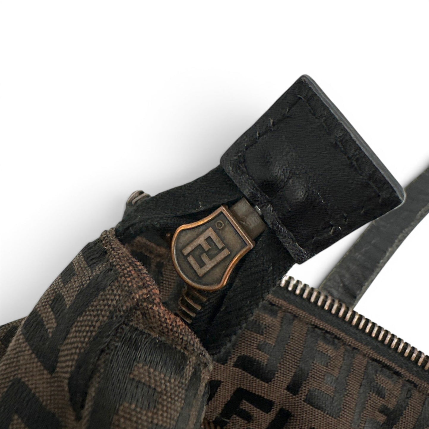 Vintage Fendi Zucchino Monogram Tote Shoulder Bag - Thanks it's Vintage