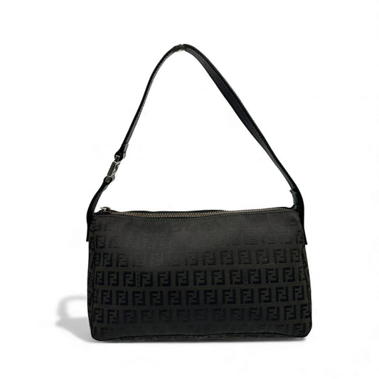 Vintage Fendi Zucchino Pochette Shoulder Bag - Thanks it's Vintage