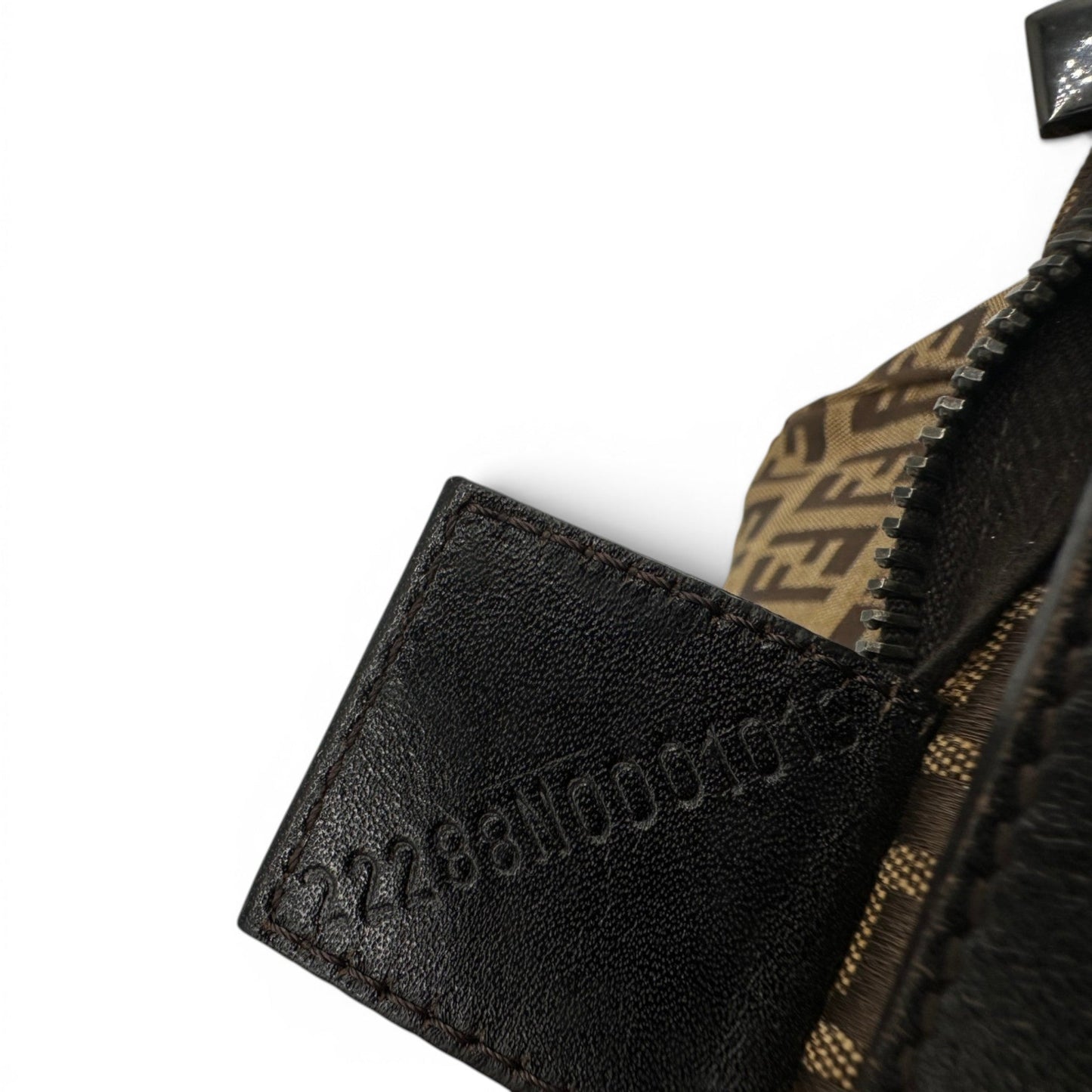 Vintage Fendi Zucchino Pouch Handbag - Thanks it's Vintage