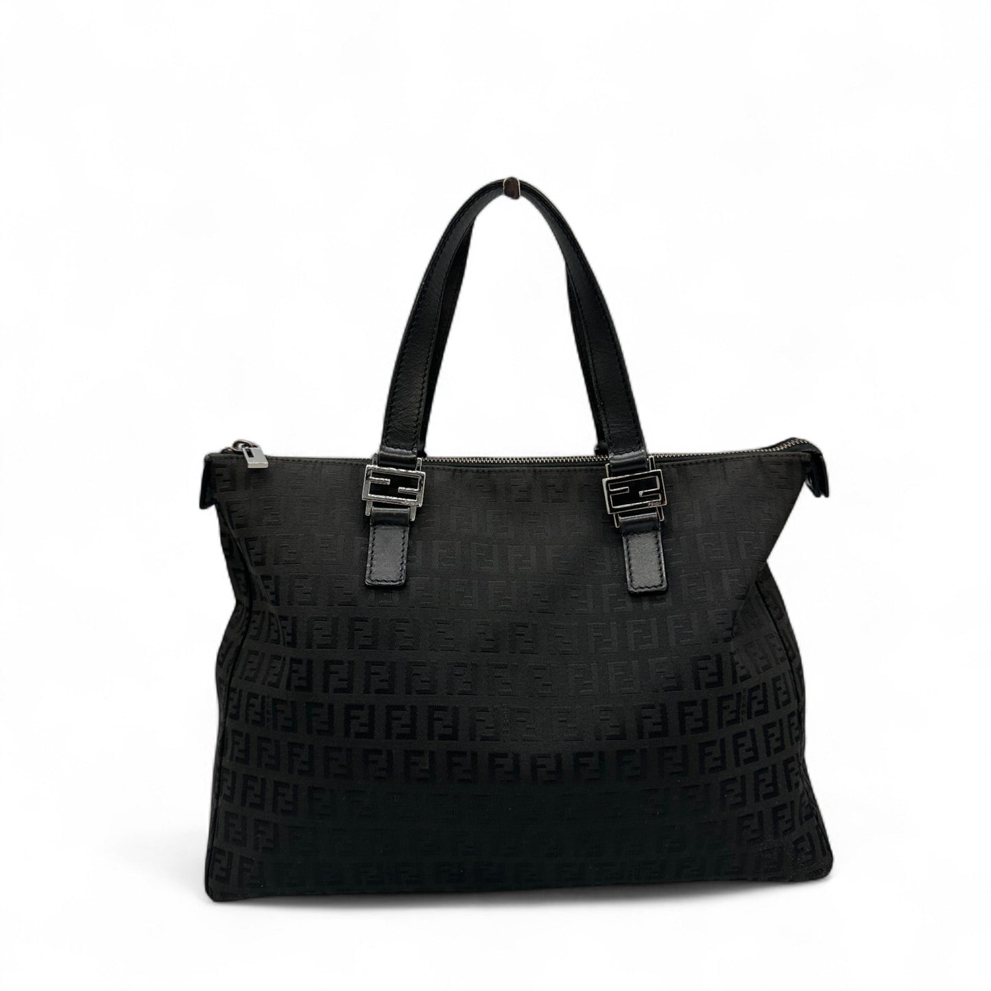 Vintage Fendi Zuchinno Monogram Tote Handbag - Thanks it's Vintage