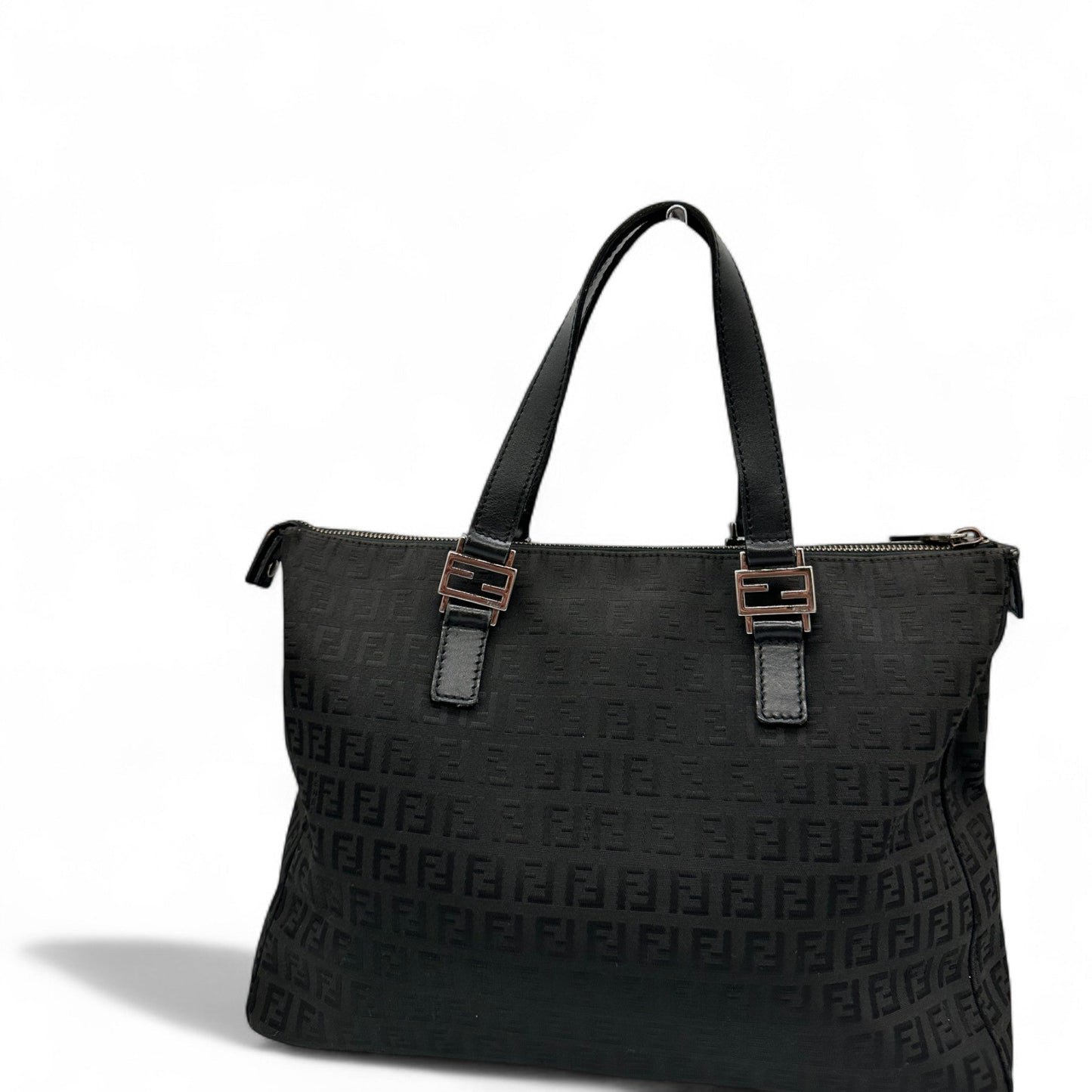 Vintage Fendi Zuchinno Monogram Tote Handbag - Thanks it's Vintage