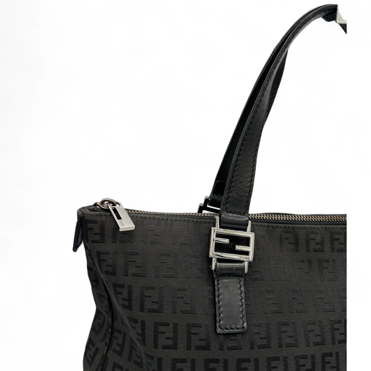 Vintage Fendi Zuchinno Monogram Tote Handbag - Thanks it's Vintage