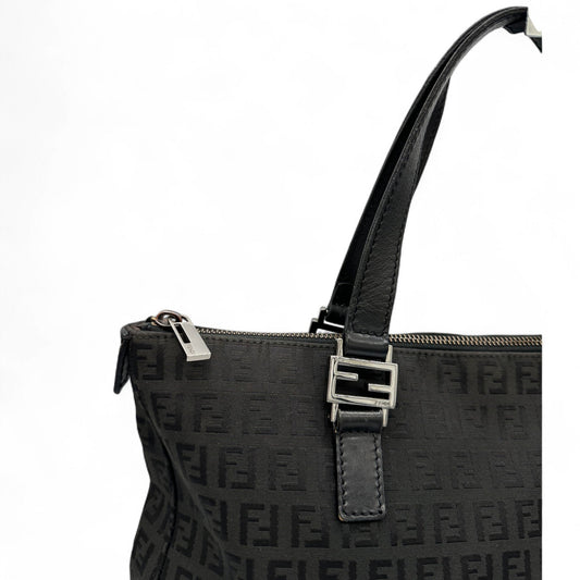 Vintage Fendi Zuchinno Monogram Tote Handbag - Thanks it's Vintage