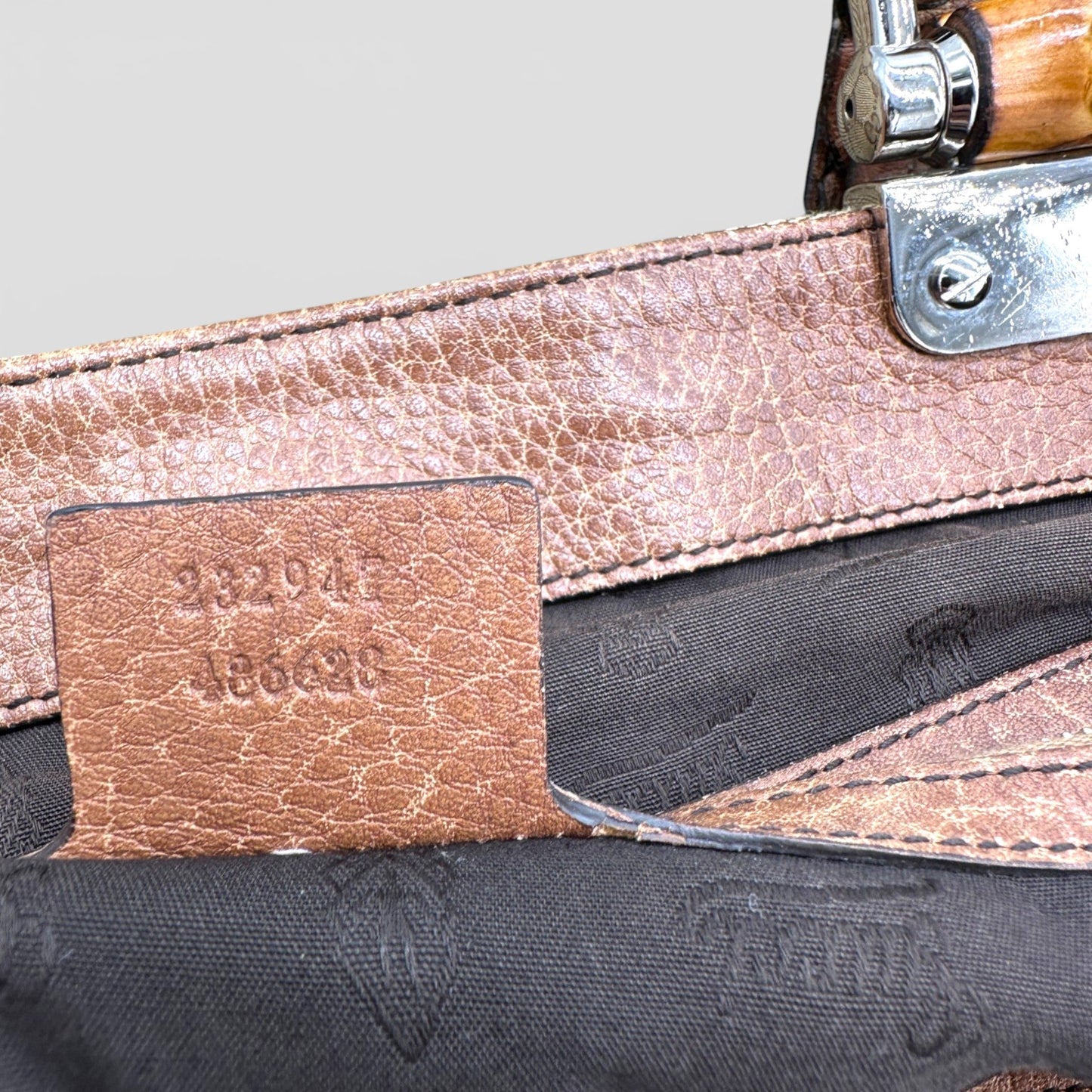 Vintage Gucci 232947 Bamboo Tote Shoulder Bag - Thanks it's Vintage