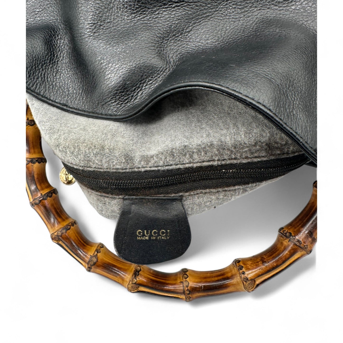 Vintage Gucci Bamboo 0011638 Tote Handbag - Thanks it's Vintage