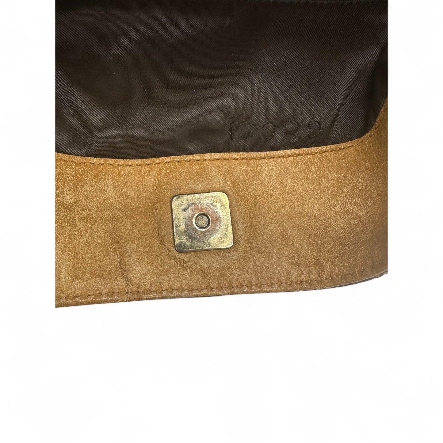 Vintage Gucci Bamboo 2 Way Strap Shoulder Bag in GG Monogram - Thanks it's Vintage