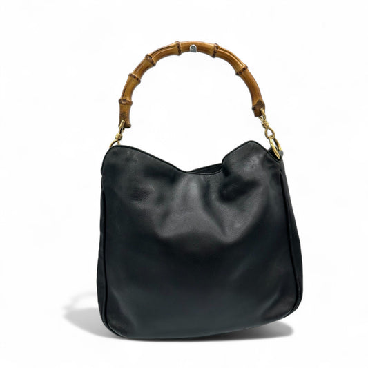 Vintage Gucci Bamboo Leather Tote Bag - Thanks it's Vintage