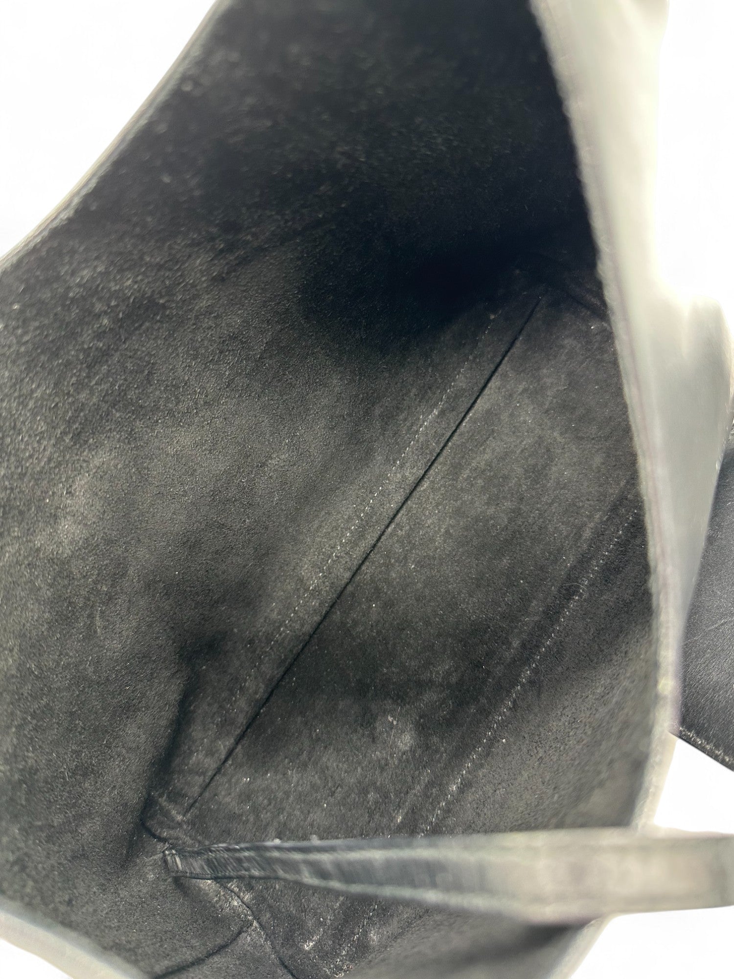 Vintage Gucci Black Leather Bamboo Shoulder Bag - Thanks it's Vintage