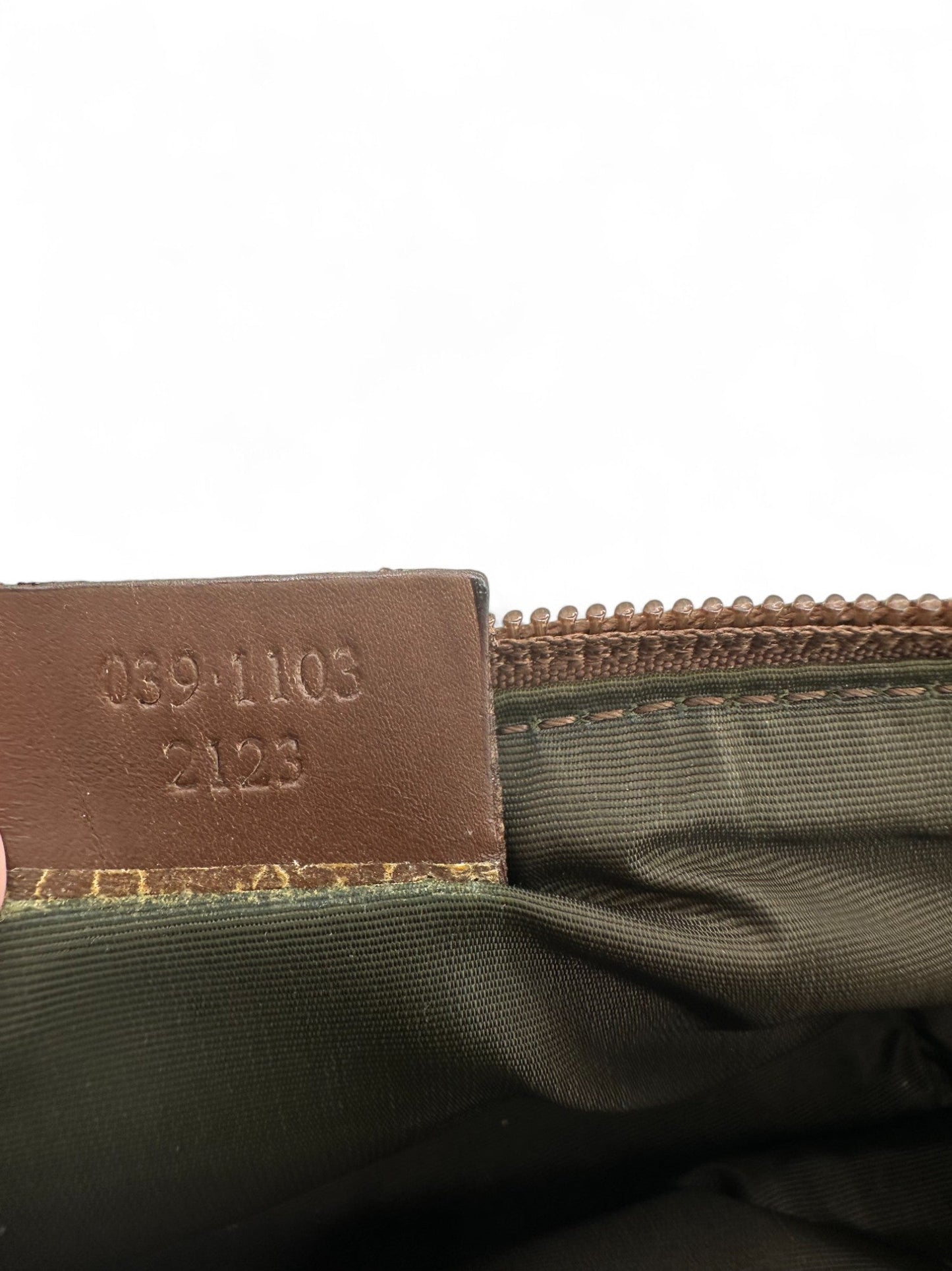 Vintage Gucci Boat Pochette GG Monogram Mini Shoulder Bag - Thanks it's Vintage