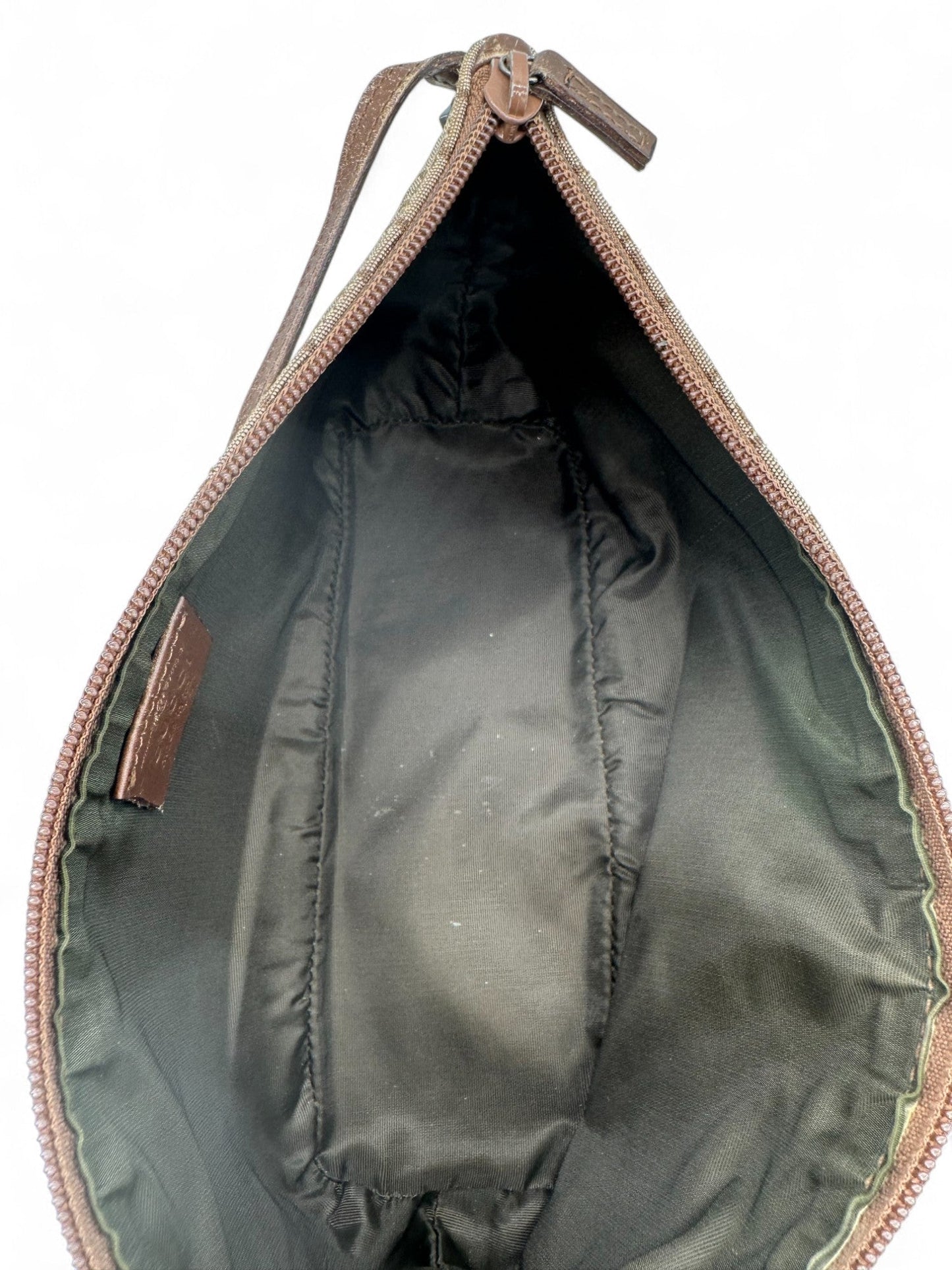 Vintage Gucci Boat Pochette GG Monogram Mini Shoulder Bag - Thanks it's Vintage