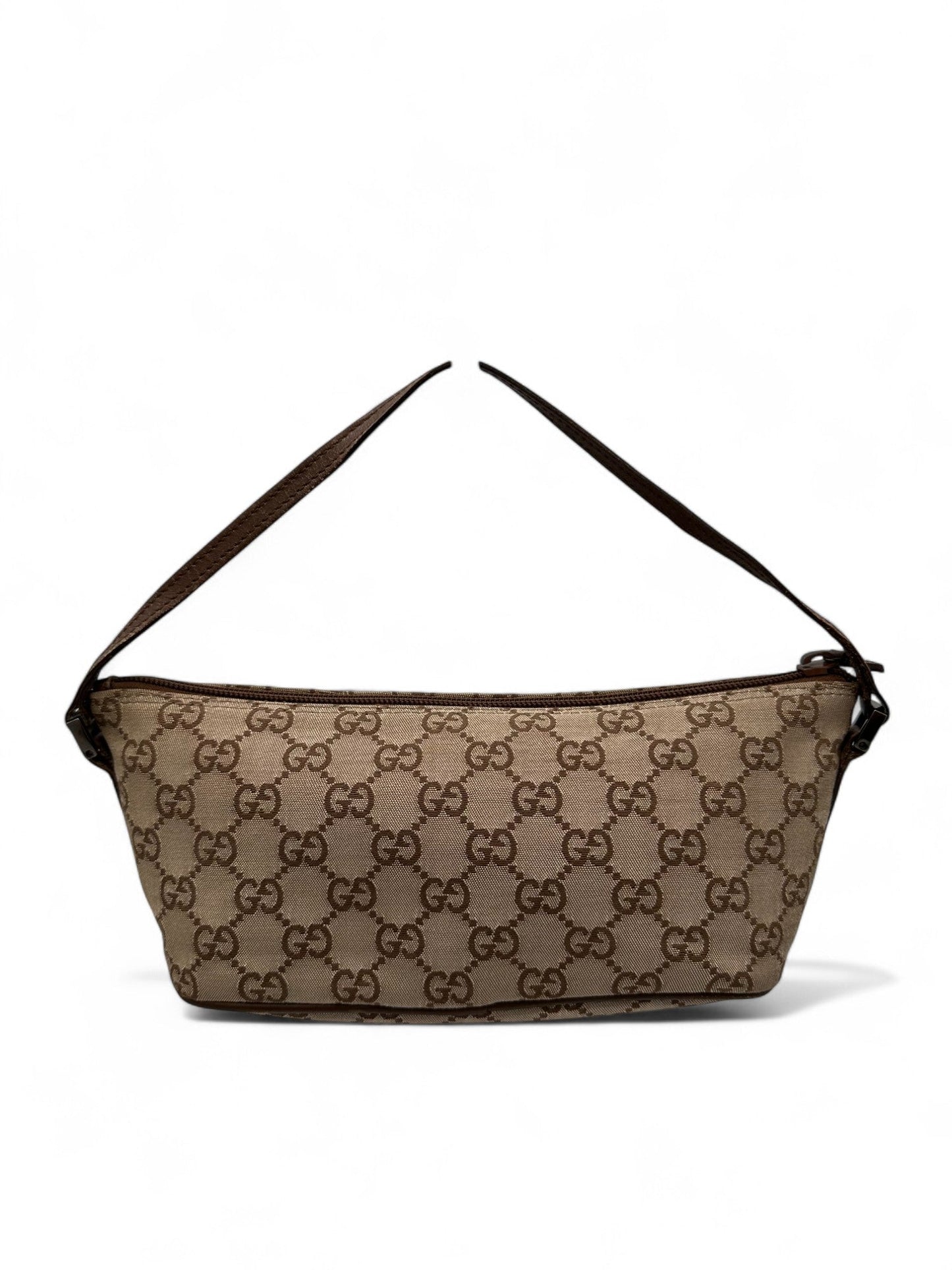 Vintage Gucci Boat Pochette GG Monogram Mini Shoulder Bag - Thanks it's Vintage