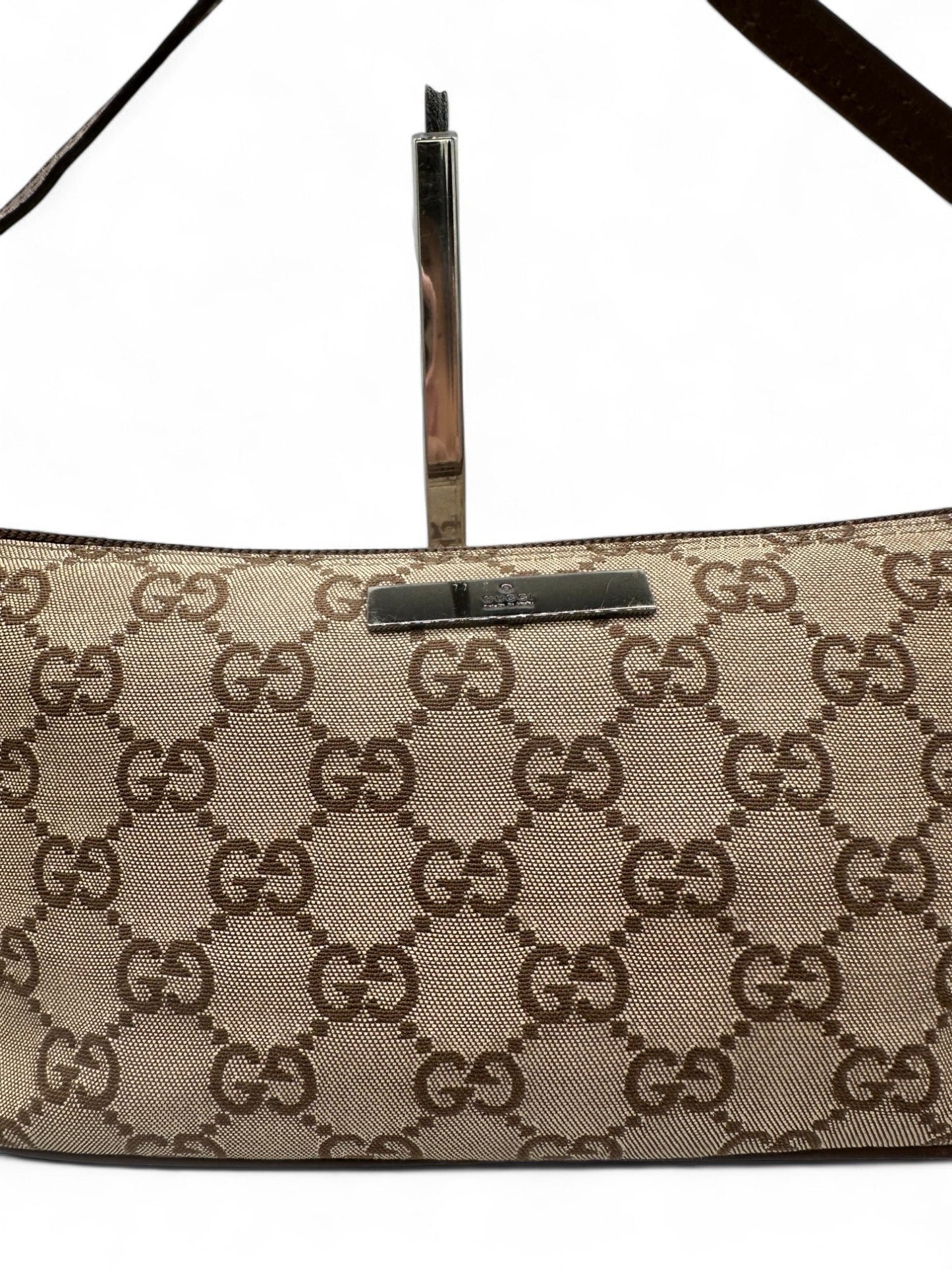 Vintage Gucci Boat Pochette GG Monogram Mini Shoulder Bag - Thanks it's Vintage