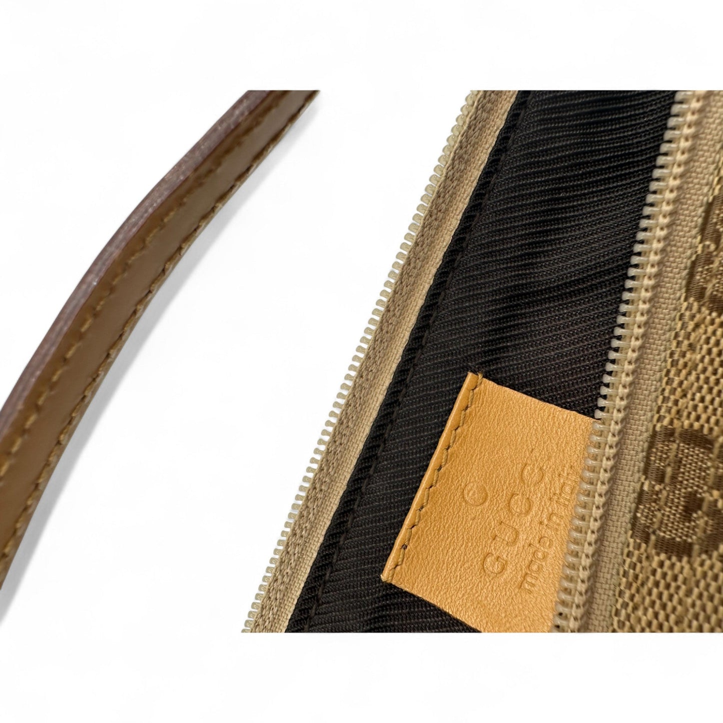 Vintage Gucci Boat Pochette Shoulder Bag - Thanks it's Vintage