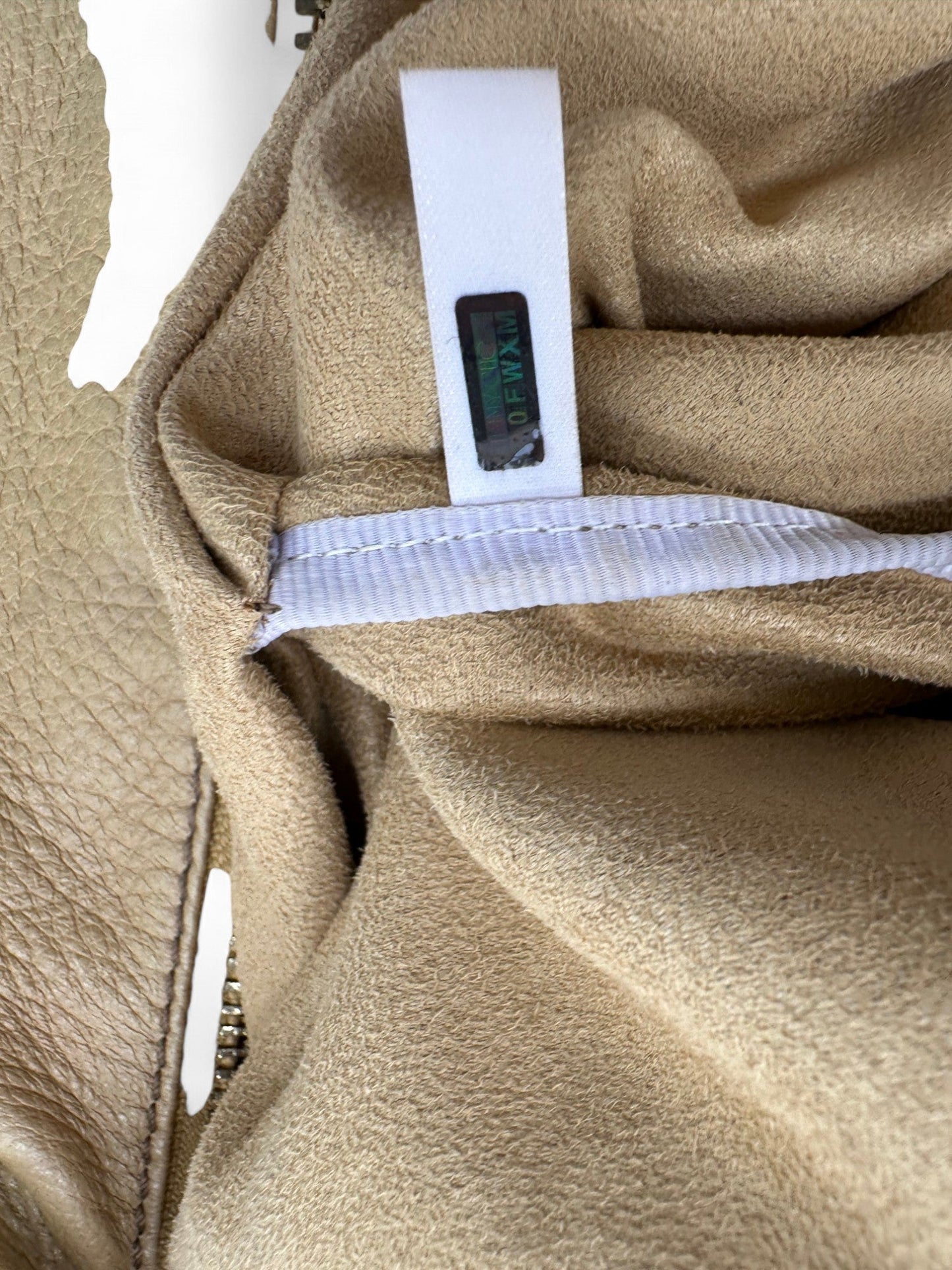 Vintage Jimmy Choo Lily Slouchy Hobo Shoulder Bag with Fringe Detail in Tan Leather - Thanks it's Vintage