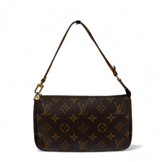 Vintage Louis Vuitton Monogram Pochette Accessoires Shoulder Bag - Thanks it's Vintage