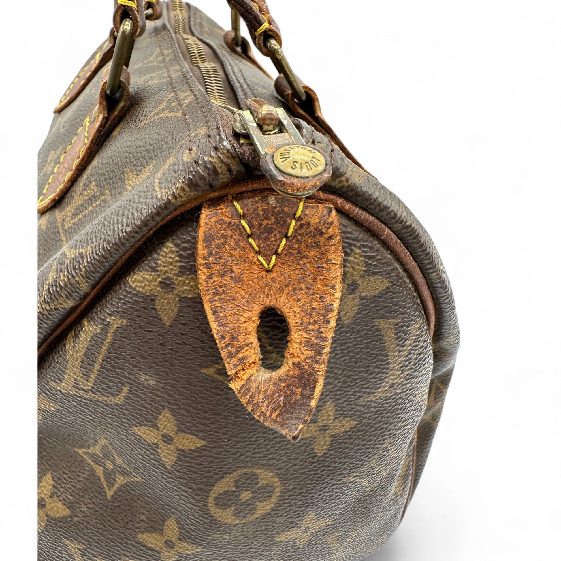 Vintage Louis Vuitton Speedy 25 Mini Boston Handbag - Thanks it's Vintage