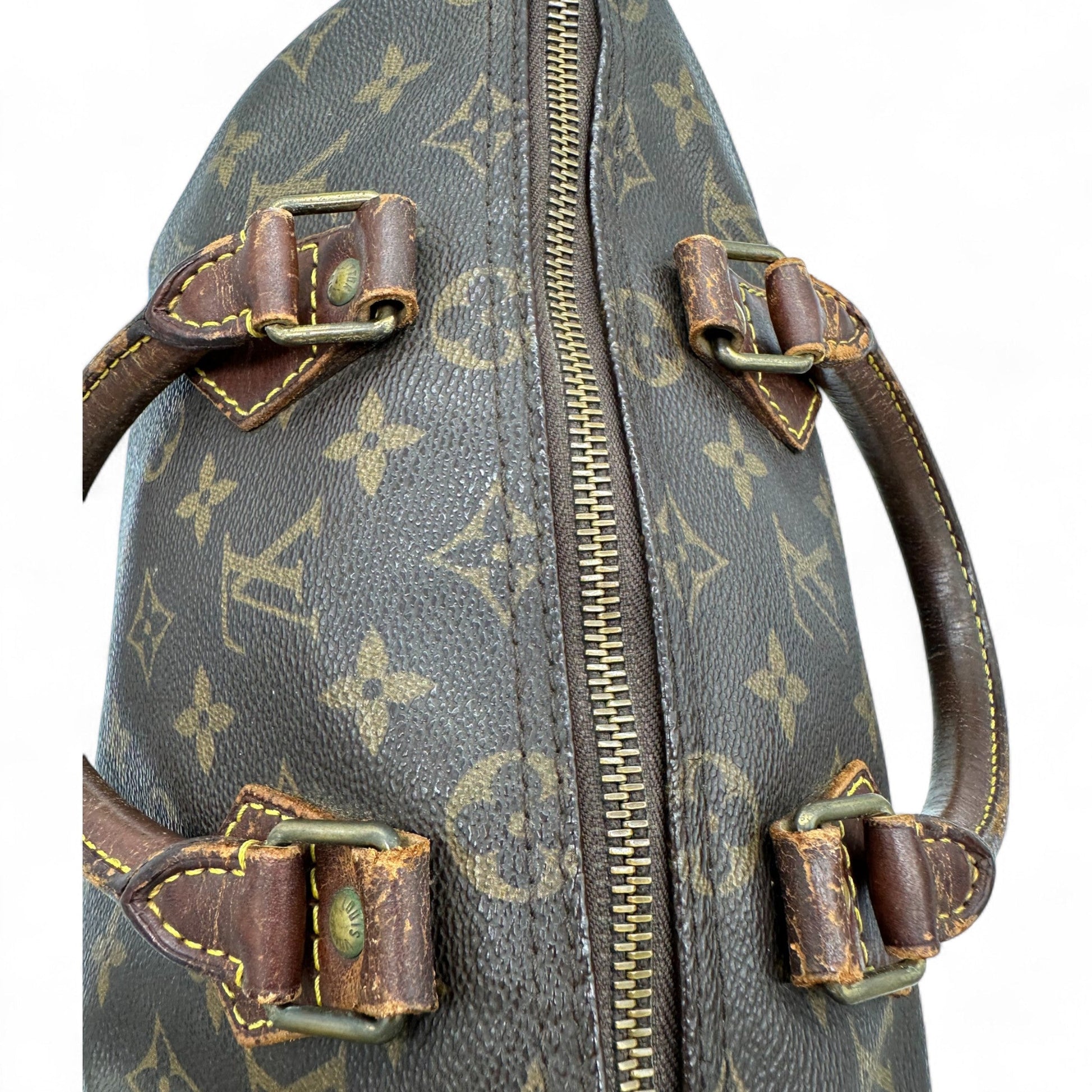 Vintage Louis Vuitton Speedy 25 Mini Boston Handbag - Thanks it's Vintage