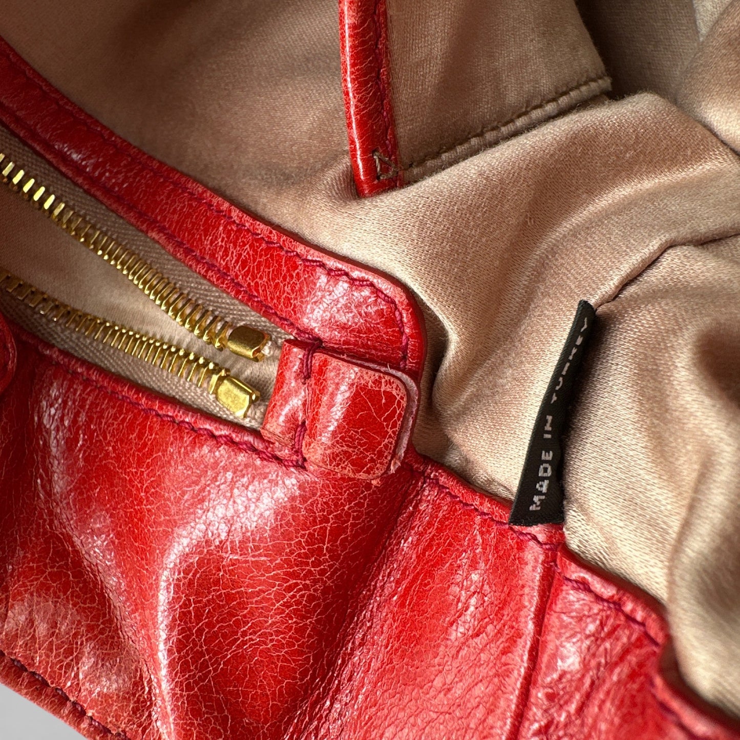 Vintage Miu Miu Vitello Shine 2 - Way Handbag - Thanks it's Vintage