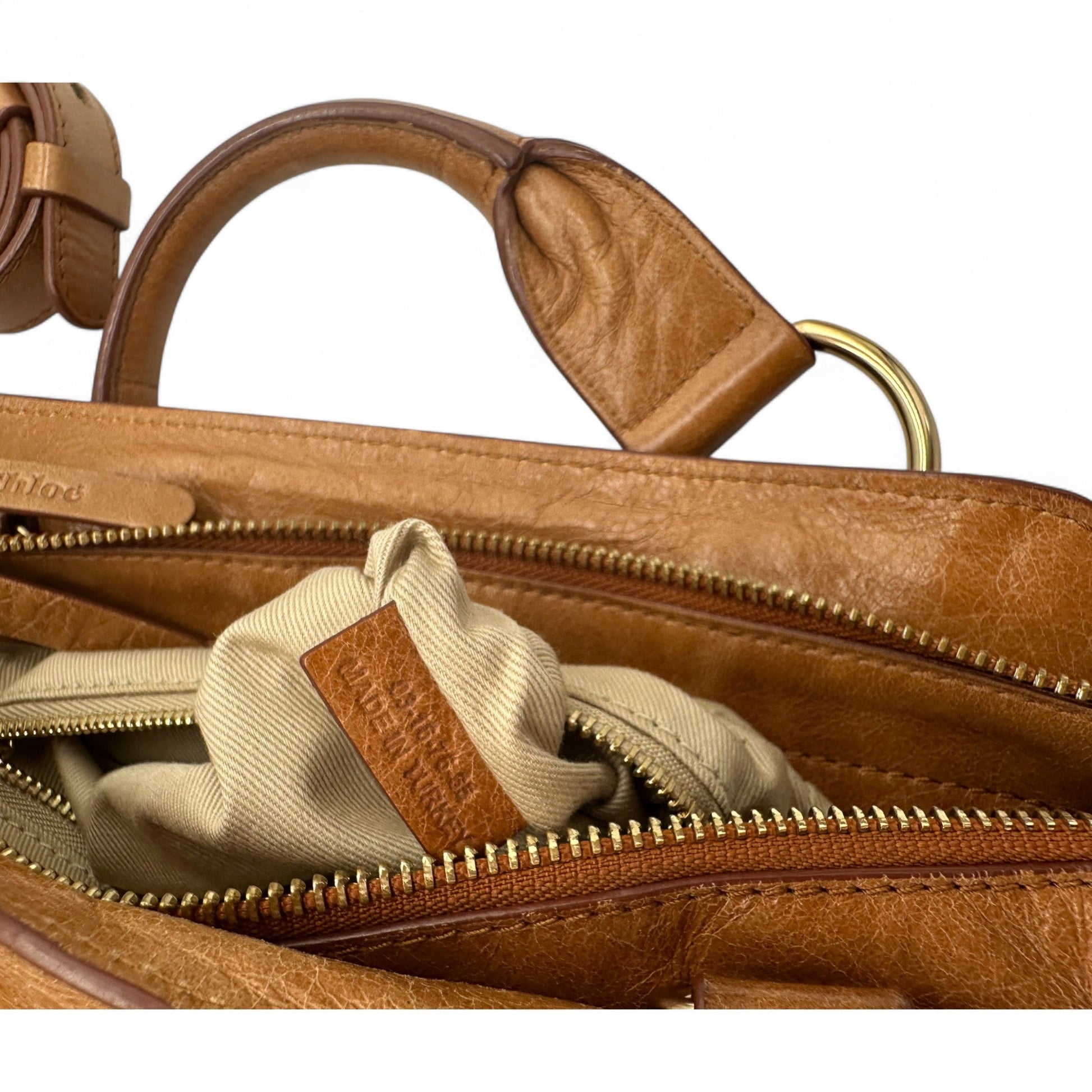 Vintage See by Chloé Paige Tote Handle 2 - Way Handbag - Thanks it's Vintage