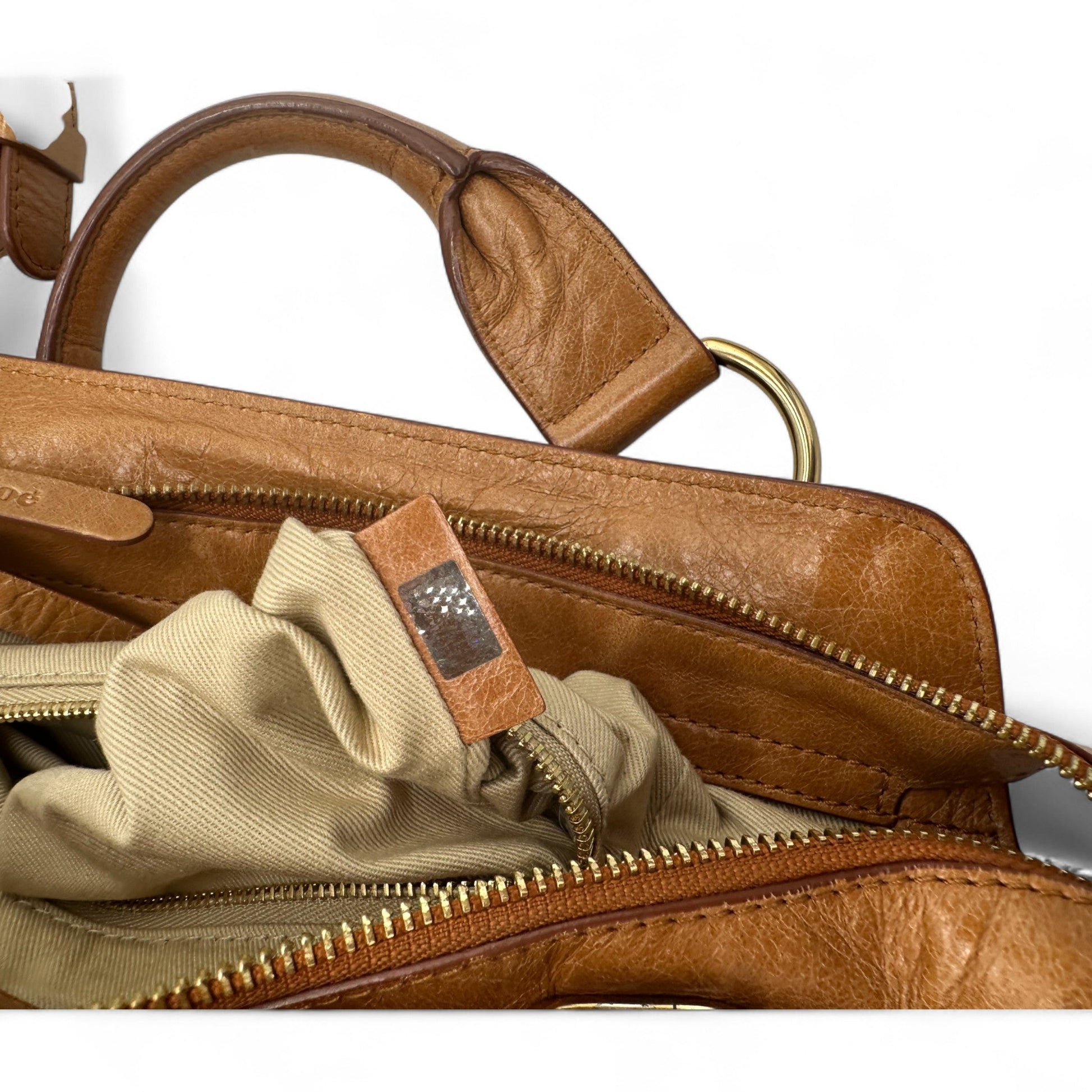 Vintage See by Chloé Paige Tote Handle 2 - Way Handbag - Thanks it's Vintage
